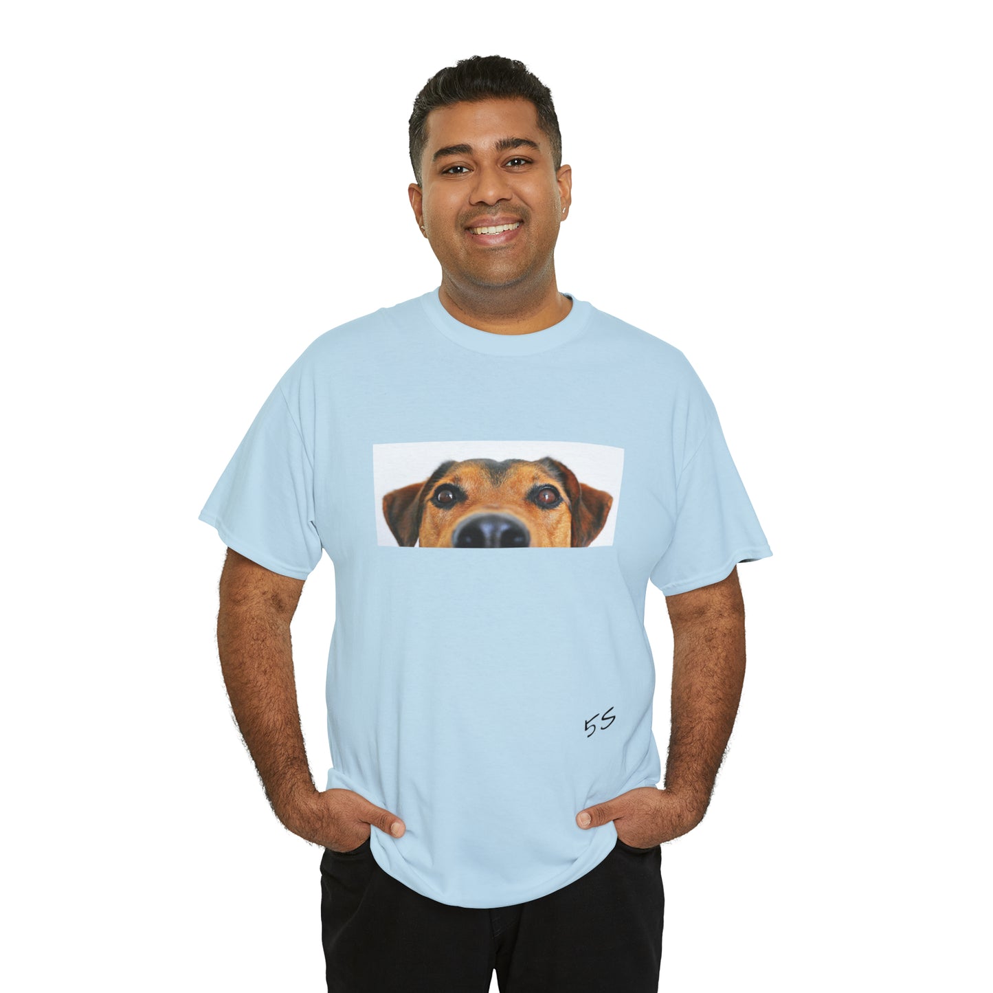 Dog Eyes Unisex Heavy Cotton Tee