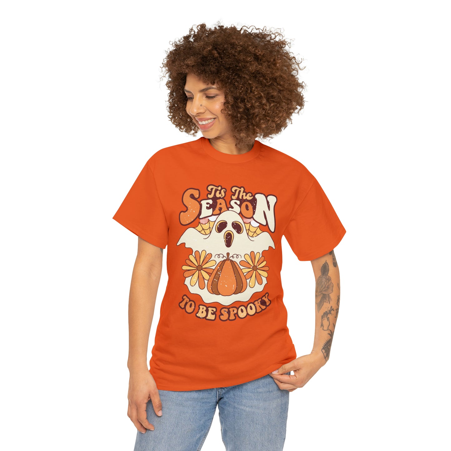 Halloween Tis the Season 01 - Unisex Heavy Cotton Tee