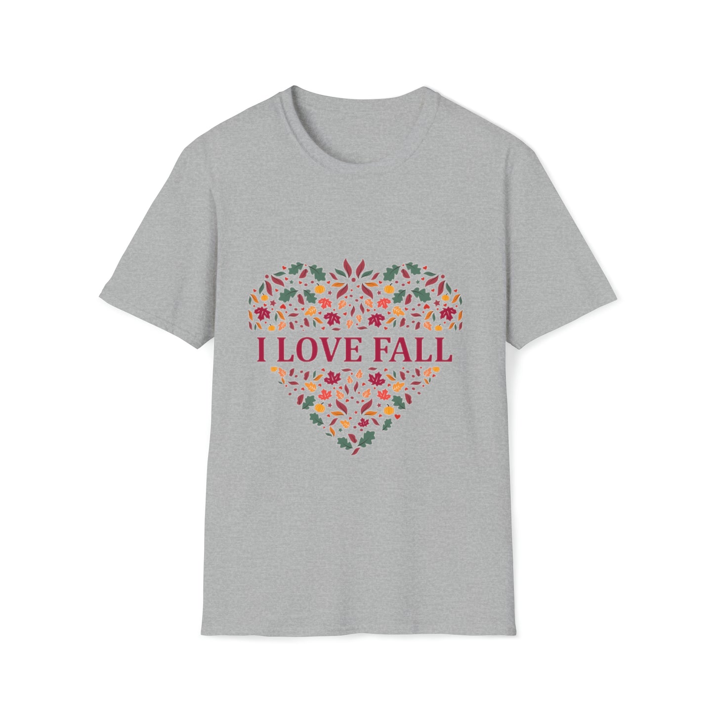 Autumn - 003 I Love Fall Unisex Softstyle T-Shirt