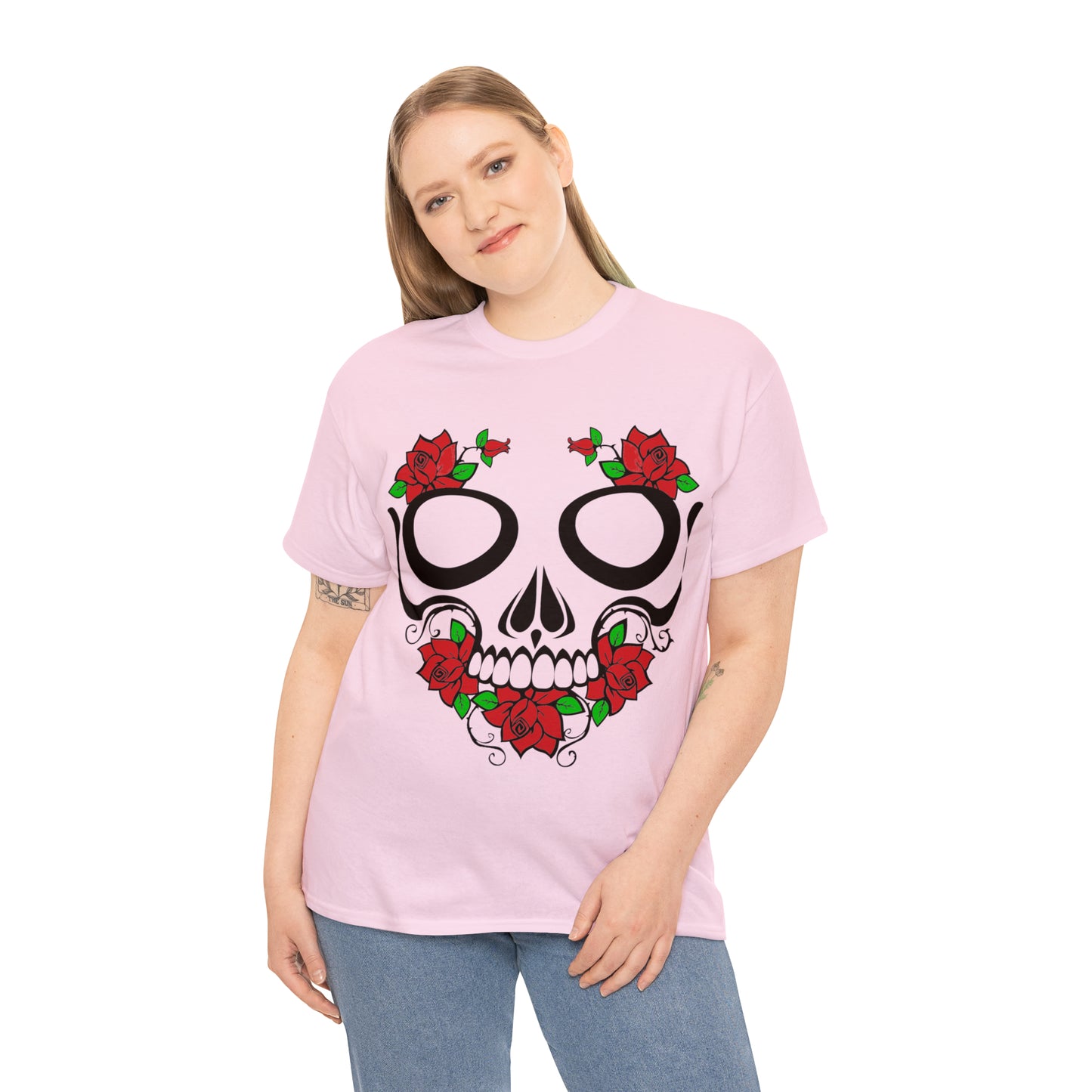 Halloween Day of the Dead 01 - Unisex Heavy Cotton Tee