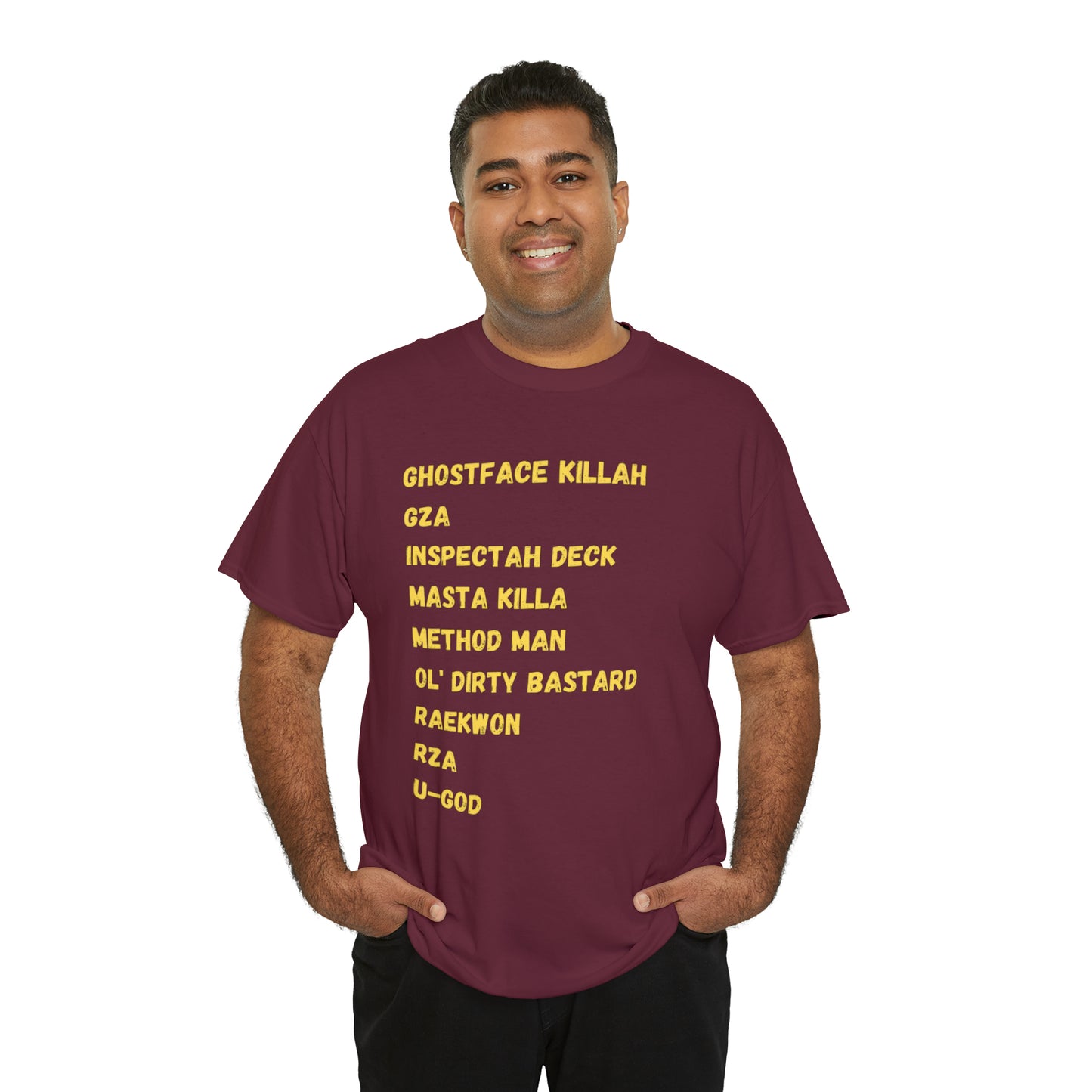Wu-Unisex Heavy Cotton Tee
