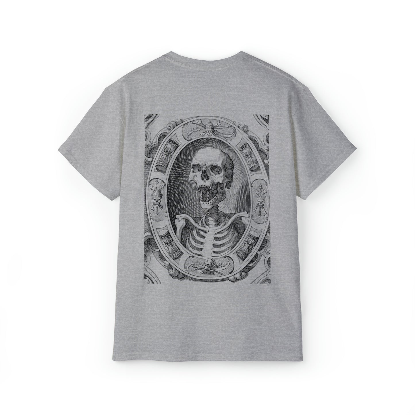 Halloween Skull Portrait - Unisex Ultra Cotton Tee