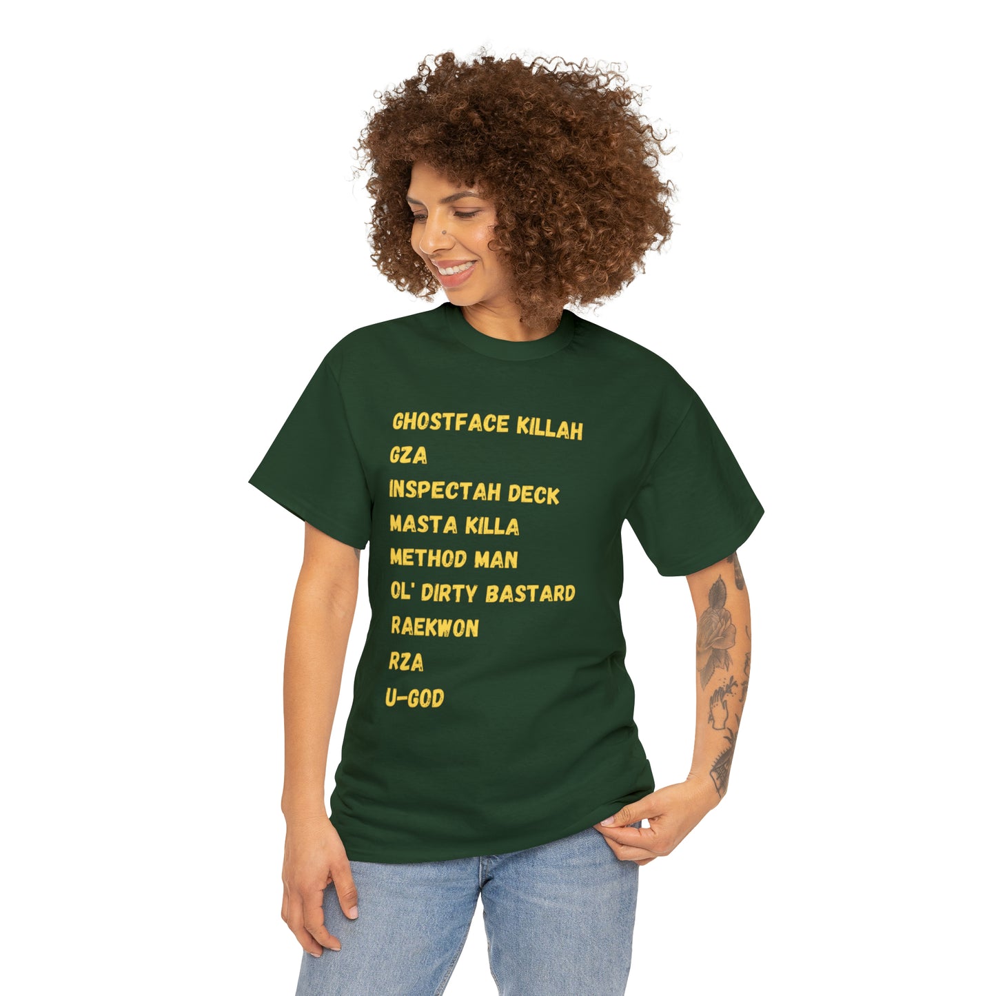 Wu-Unisex Heavy Cotton Tee