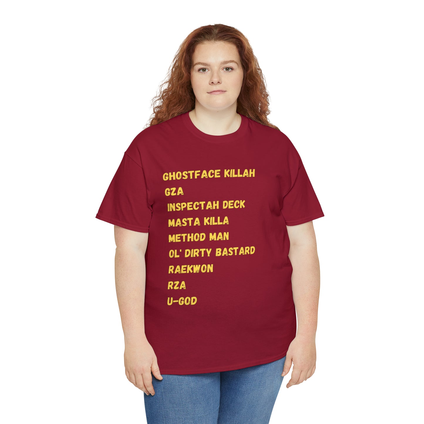 Wu-Unisex Heavy Cotton Tee