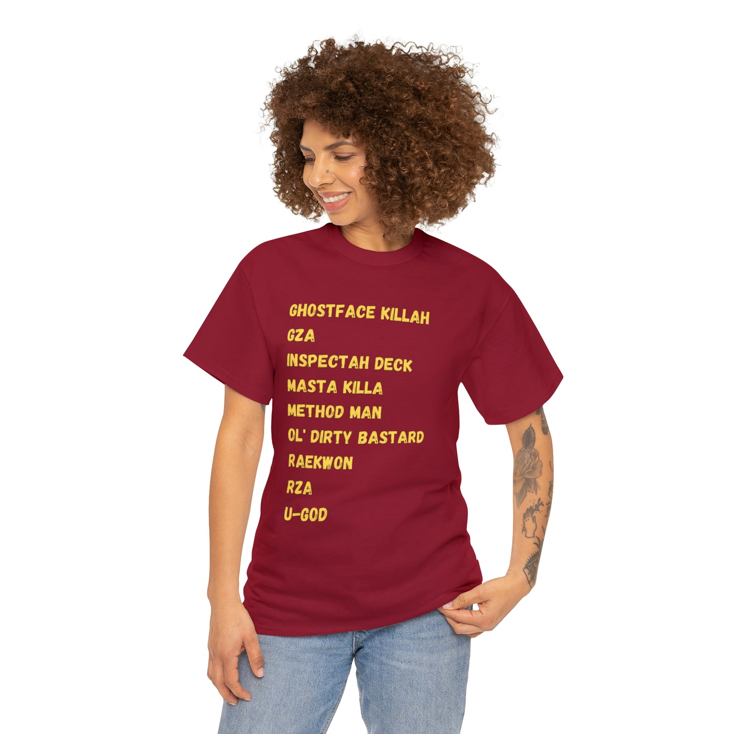 Wu-Unisex Heavy Cotton Tee