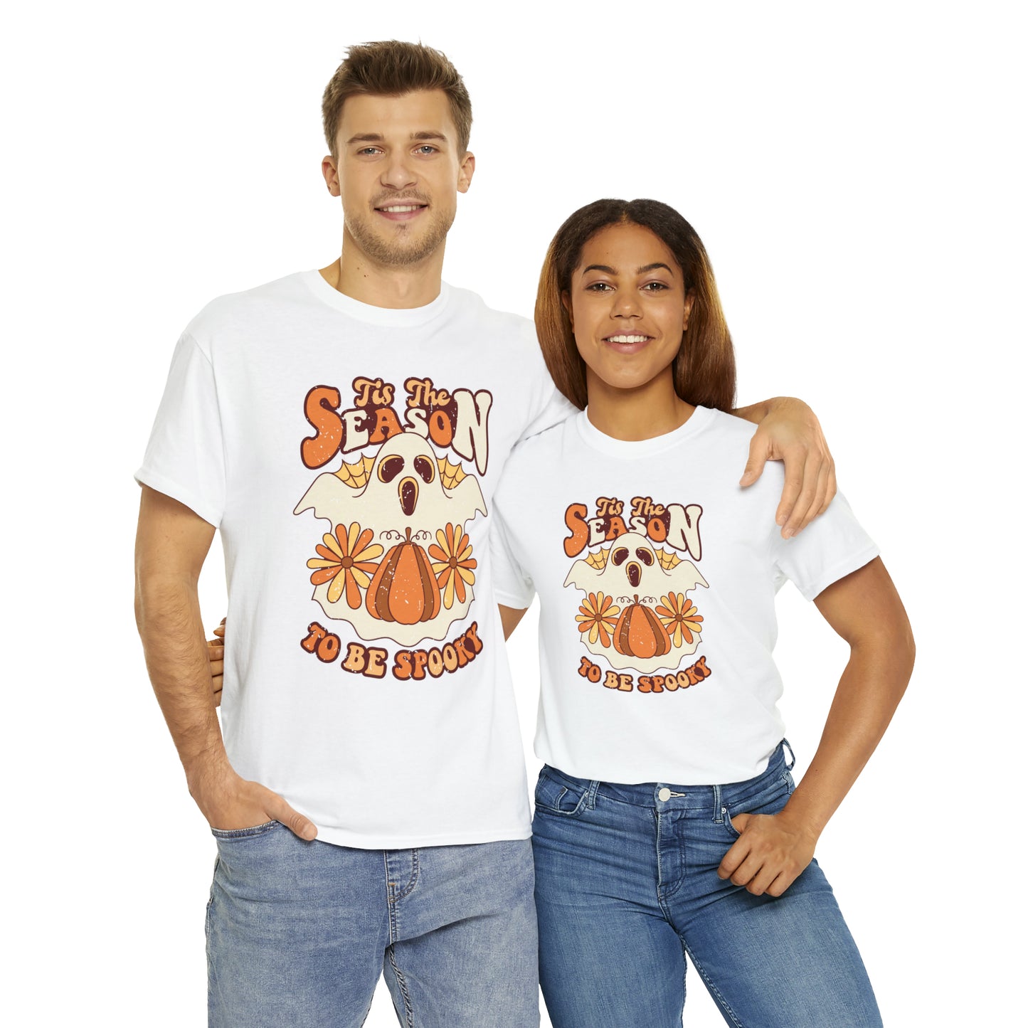 Halloween Tis the Season 01 - Unisex Heavy Cotton Tee