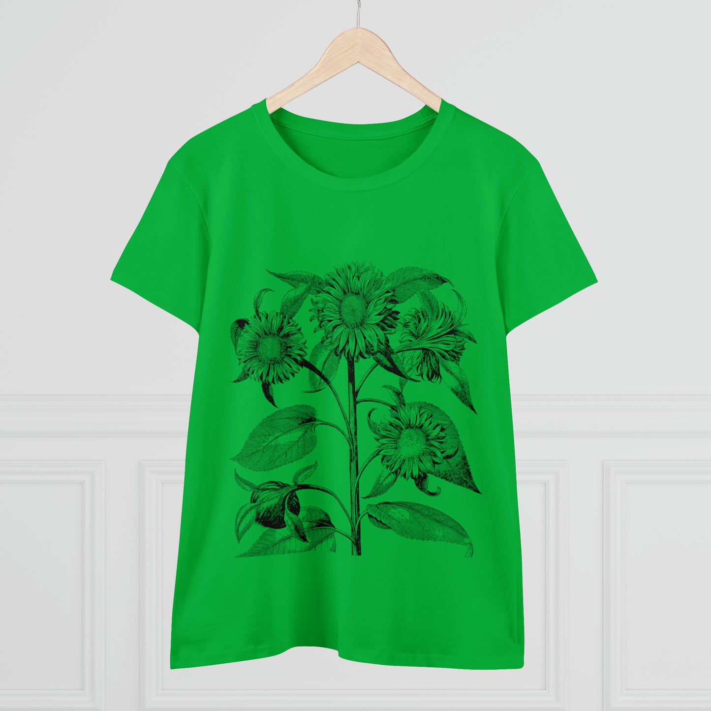 Sun Flower # 2 - Women's Midweight Cotton Tee