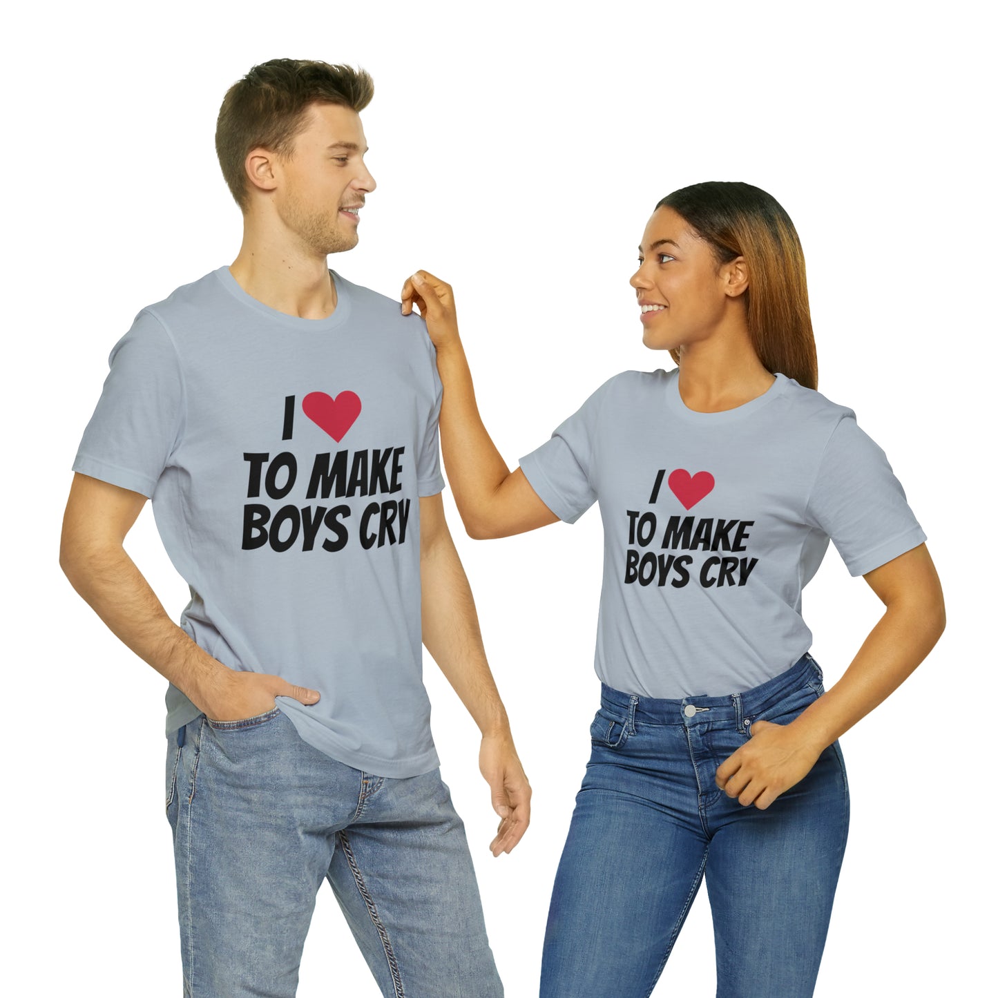 Make Boys Cry - Unisex Jersey Short Sleeve Tee