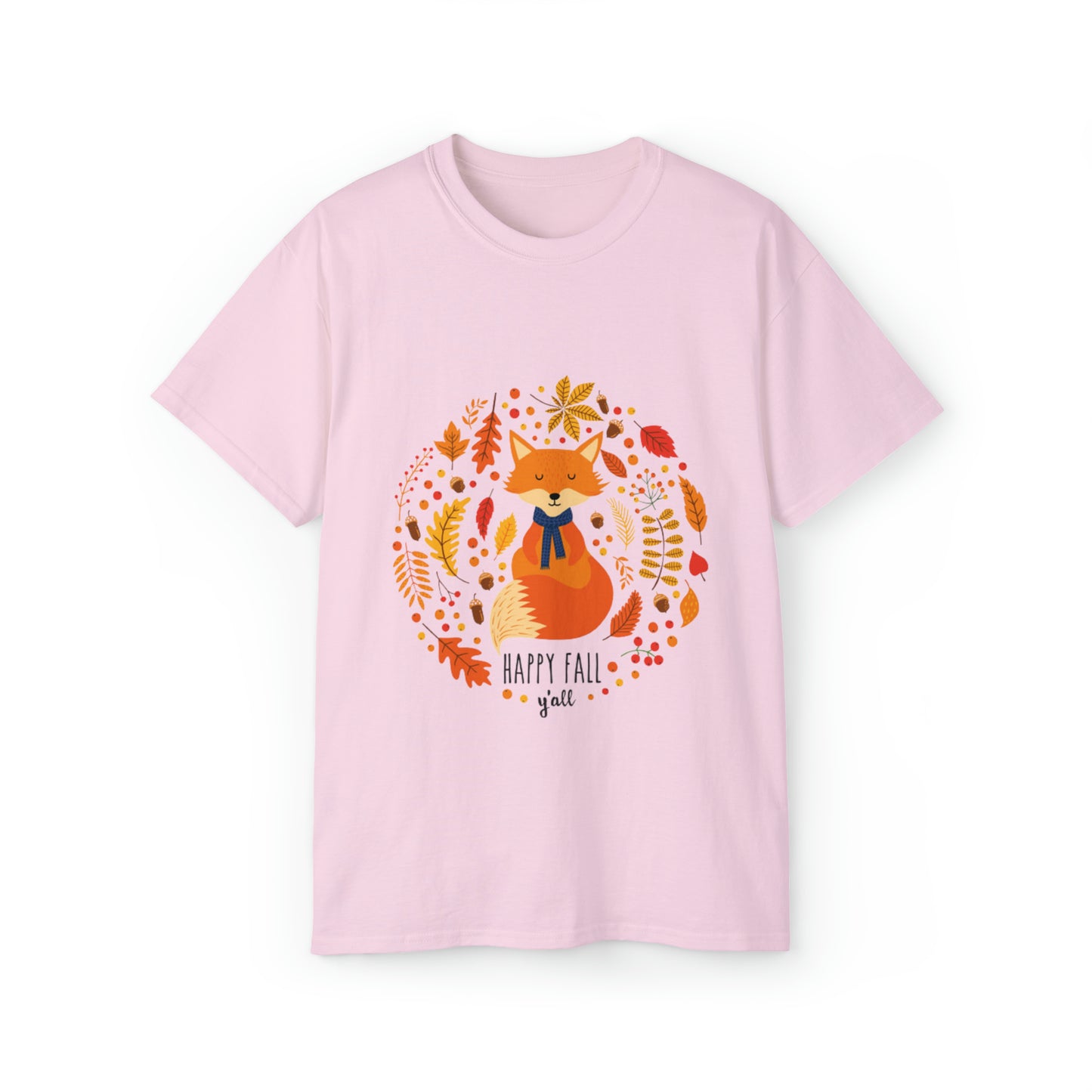 Autumn Happy Fall Yall - Unisex Ultra Cotton Tee