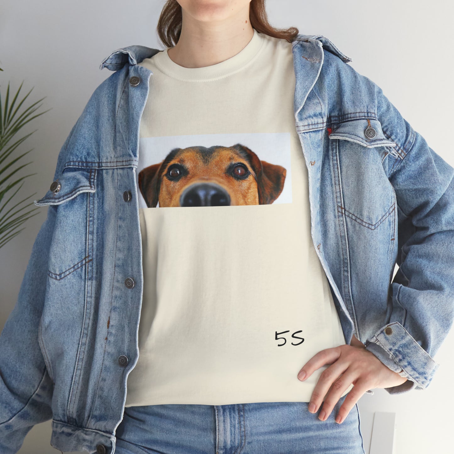 Dog Eyes Unisex Heavy Cotton Tee