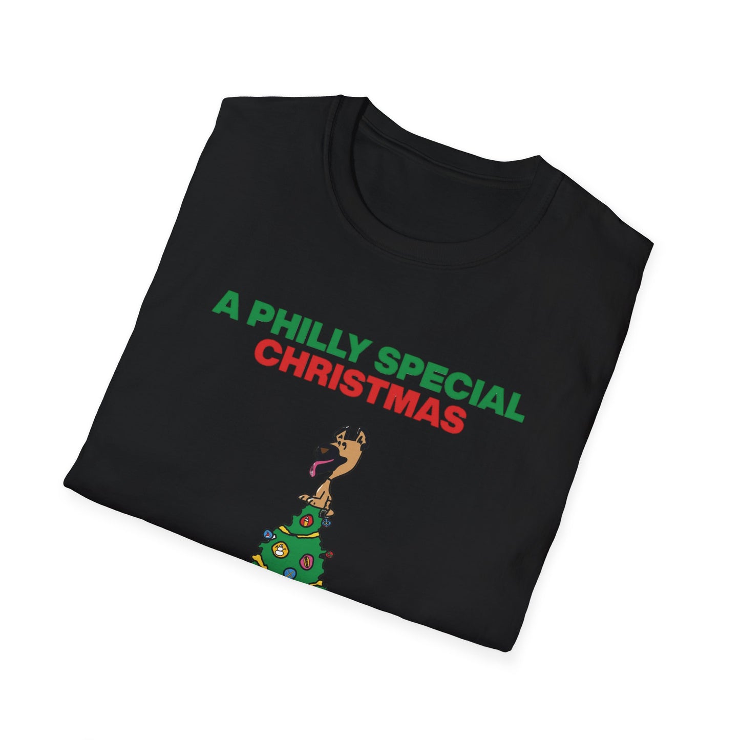 Philadelphia Eagles Christmas - Unisex Softstyle T-Shirt