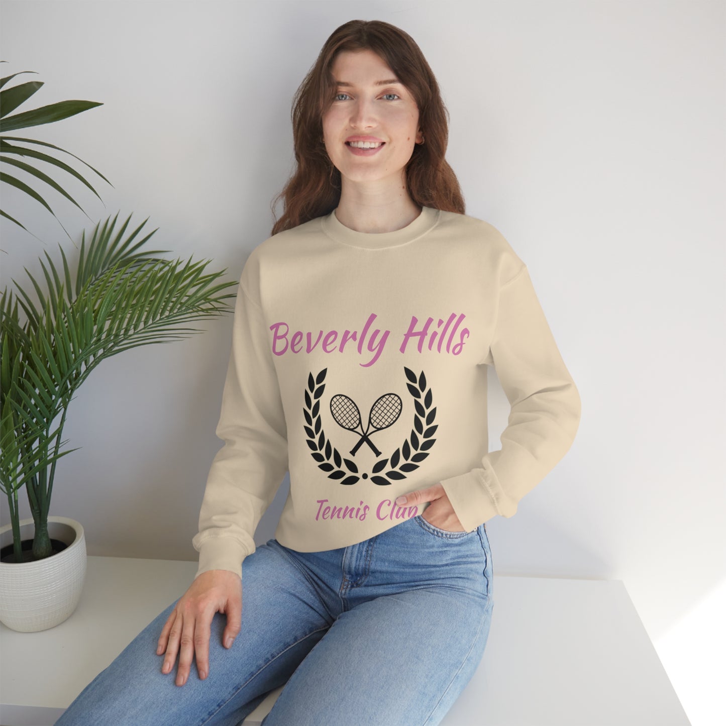 Beverly Hills Club 90210 - Heavy Crewneck Sweatshirt
