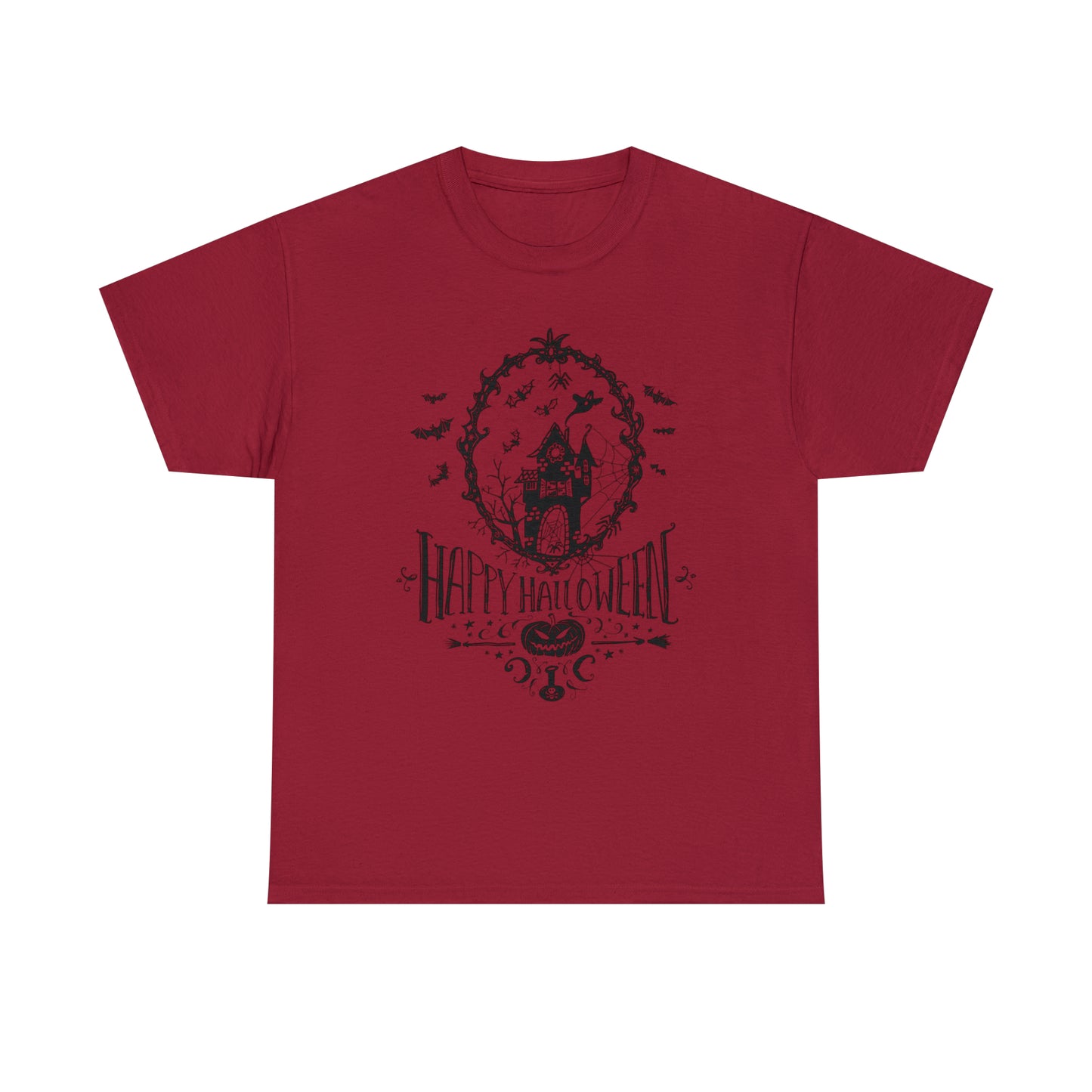 Halloween Happy Halloween - Unisex Heavy Cotton Tee