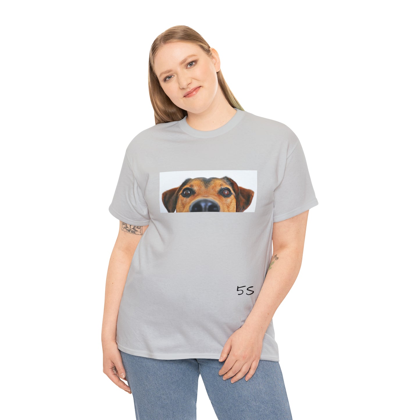 Dog Eyes Unisex Heavy Cotton Tee