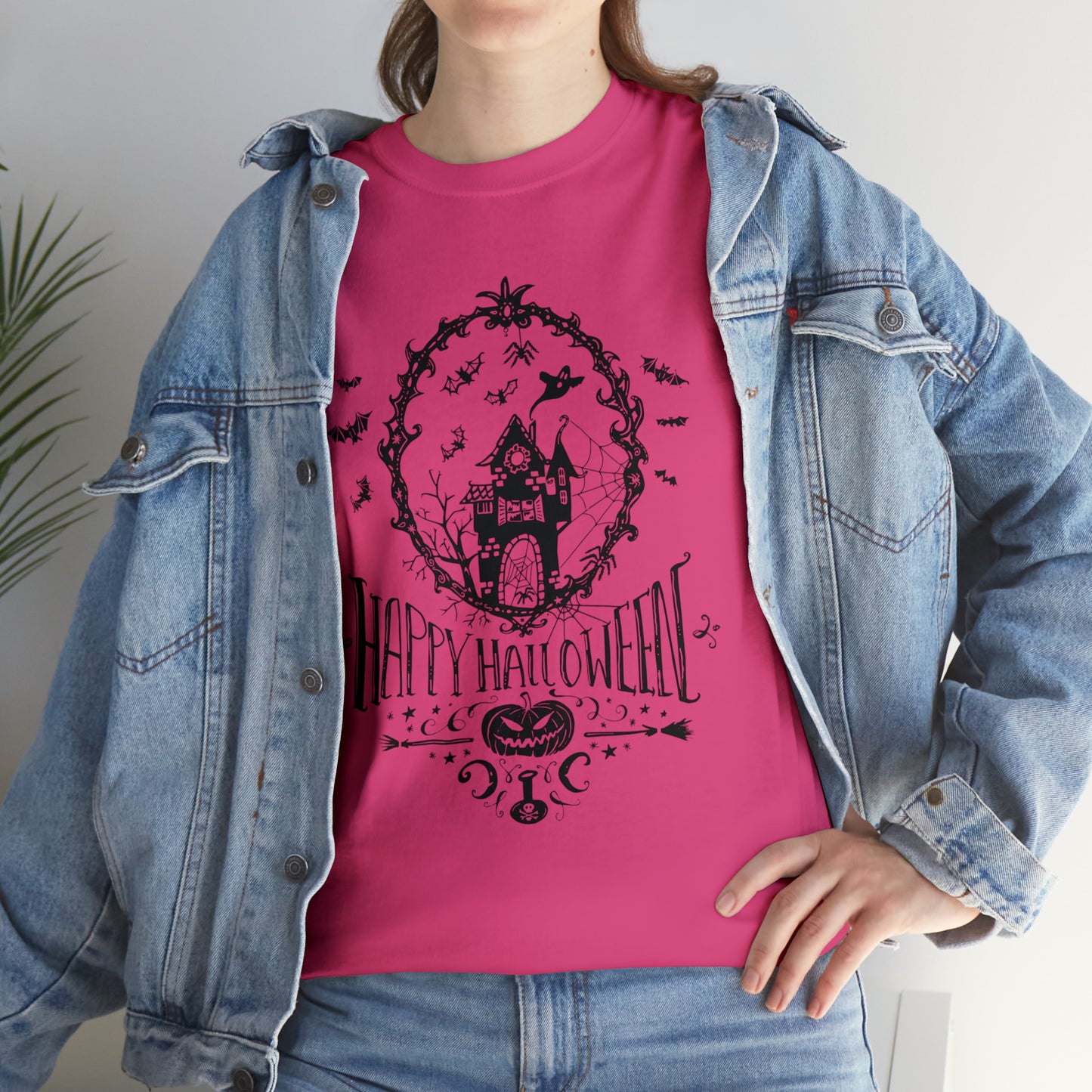 Halloween Happy Halloween - Unisex Heavy Cotton Tee