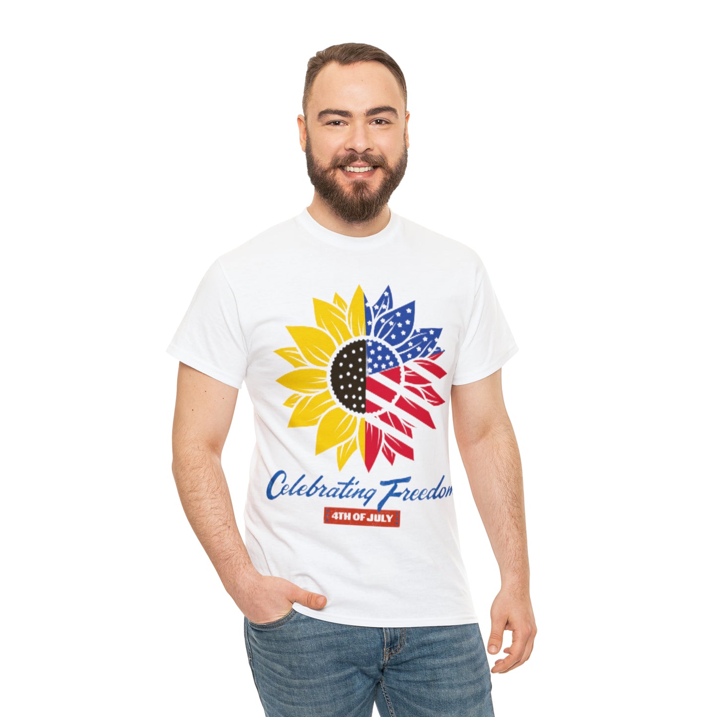 Celebrating Labor Day - Unisex Heavy Cotton Tee