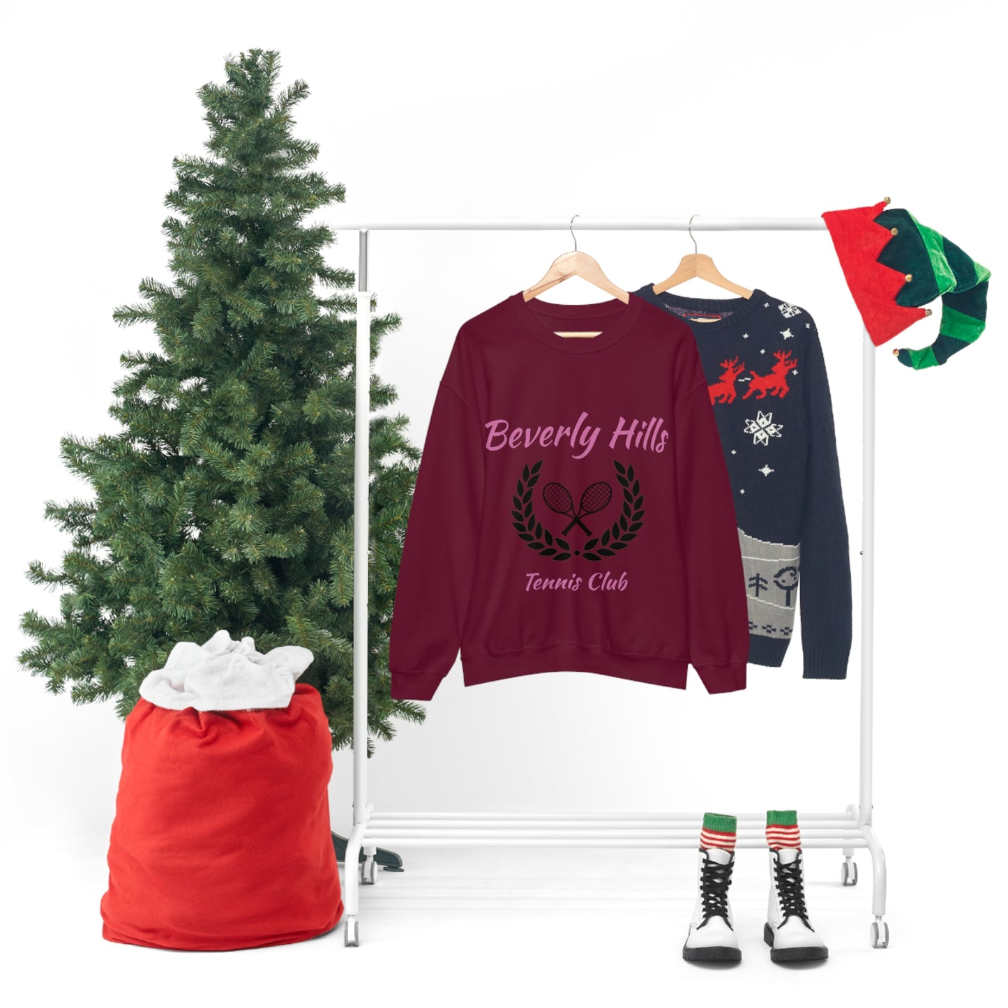 Beverly Hills Club 90210 - Heavy Crewneck Sweatshirt