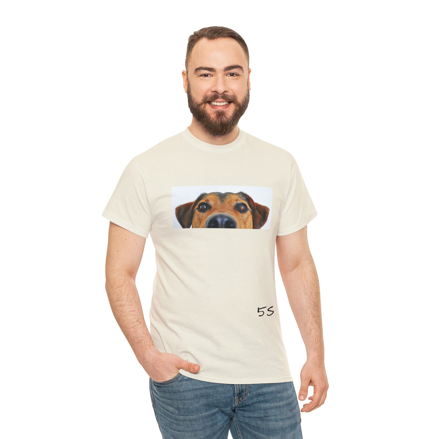 Dog Eyes Unisex Heavy Cotton Tee