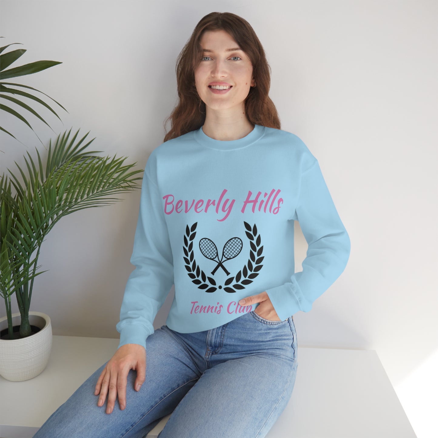 Beverly Hills Club 90210 - Heavy Crewneck Sweatshirt