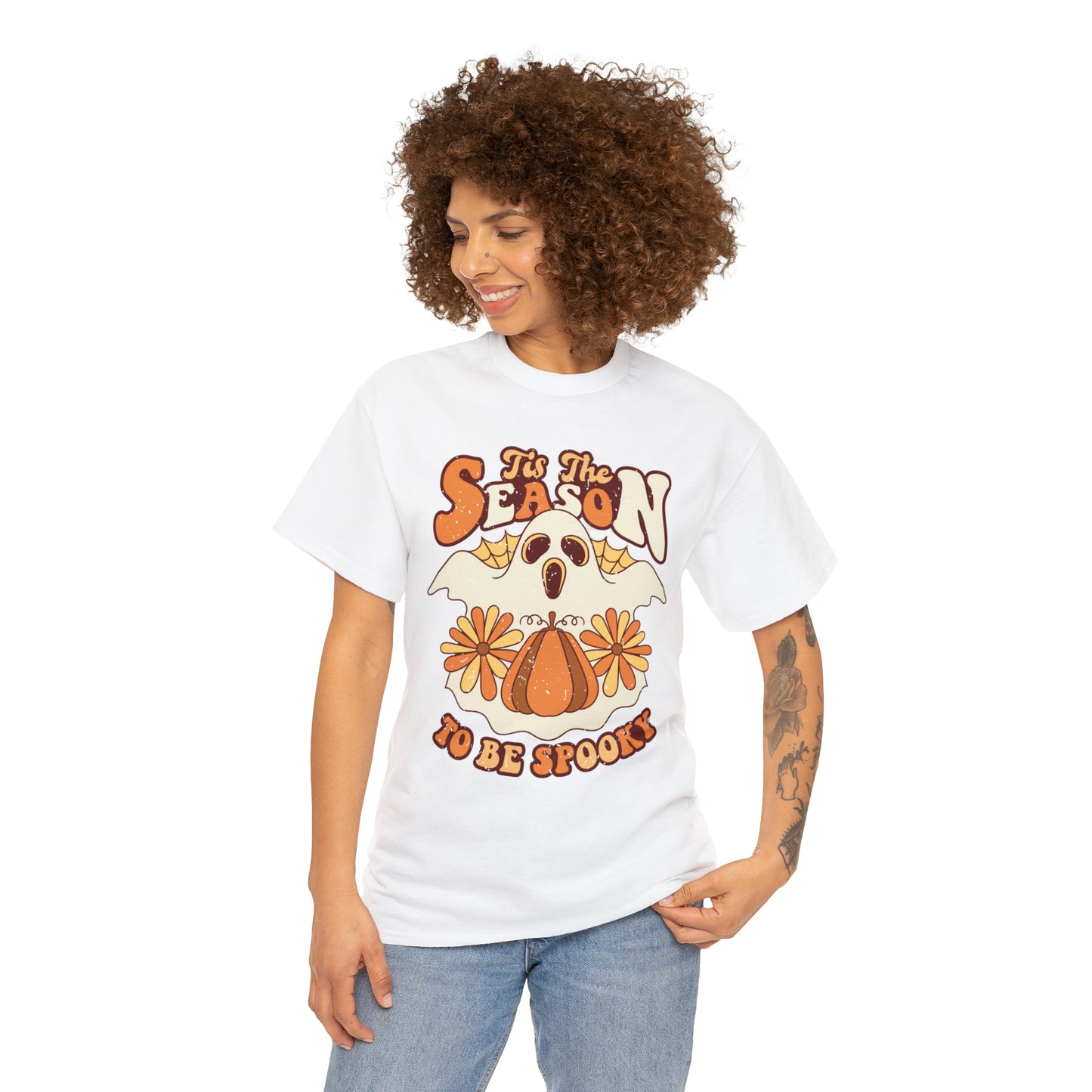 Halloween Tis the Season 01 - Unisex Heavy Cotton Tee