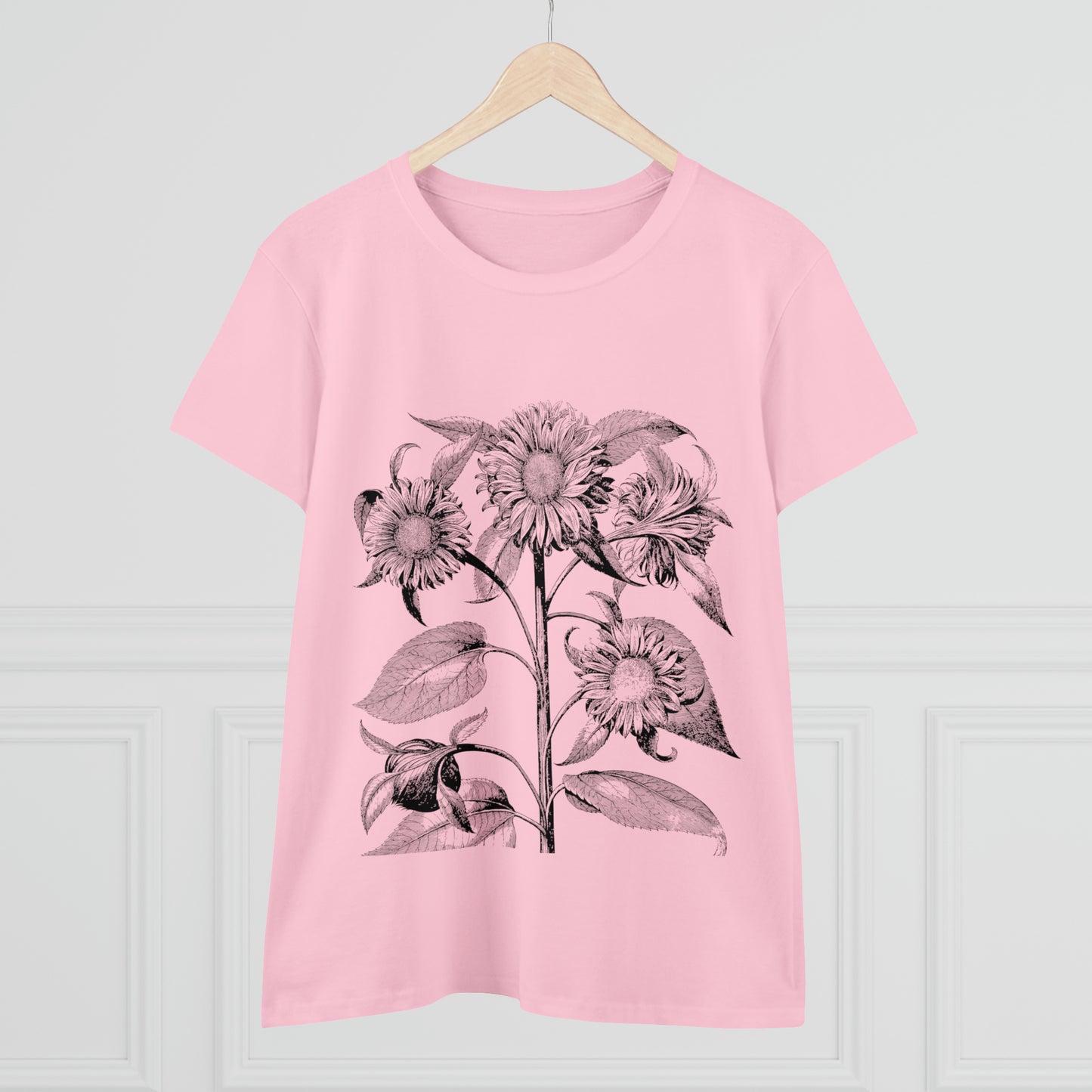 Sun Flower # 2 - Women's Midweight Cotton Tee