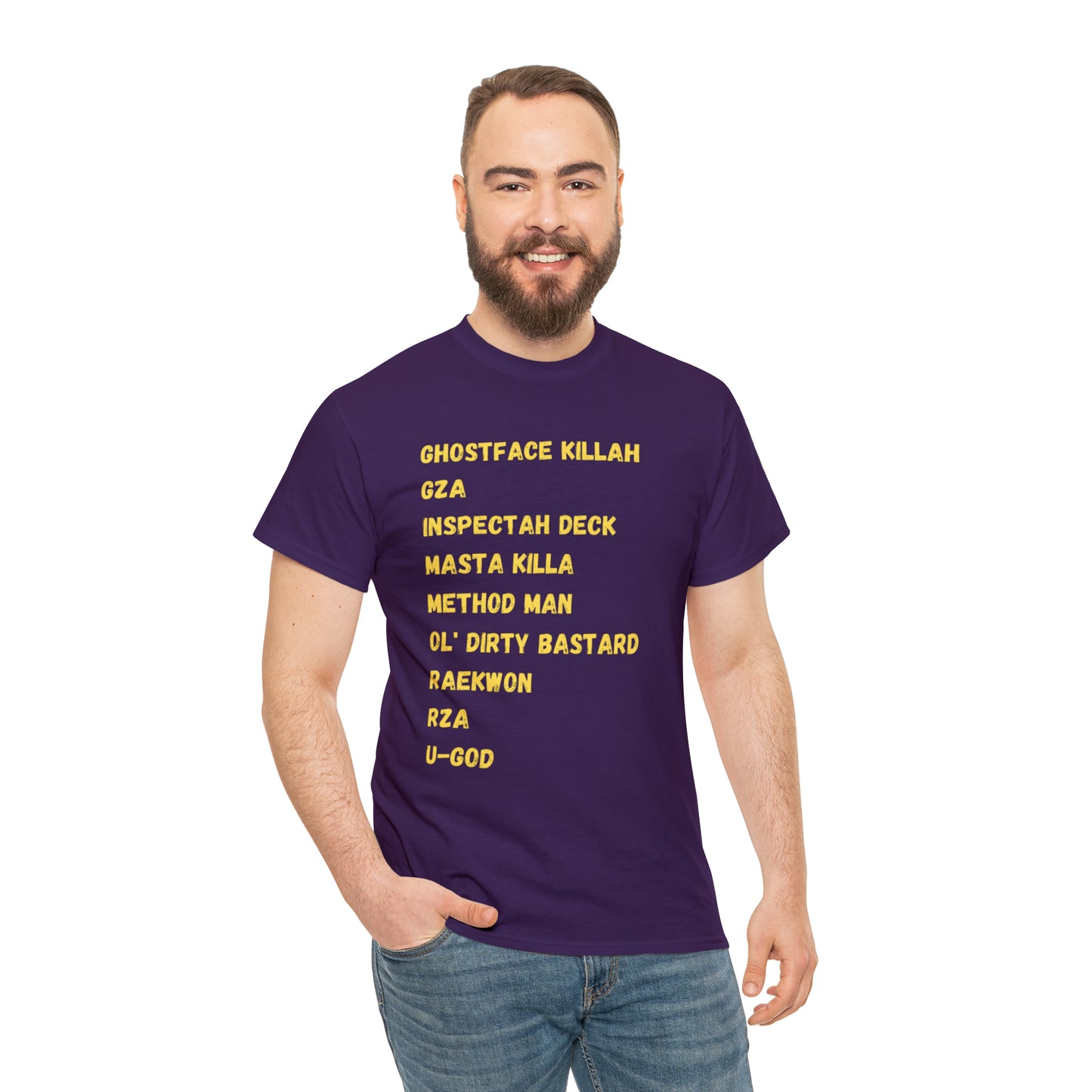 Wu-Unisex Heavy Cotton Tee