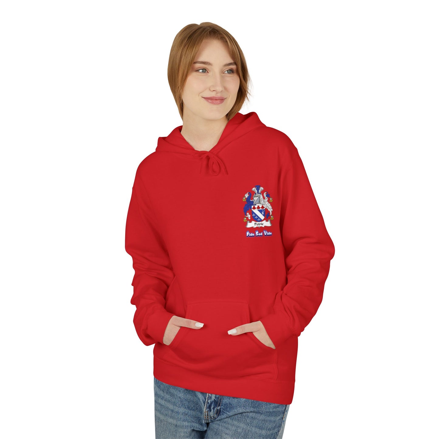 Petrie Crestv2 - Softstyle Fleece Hoodie