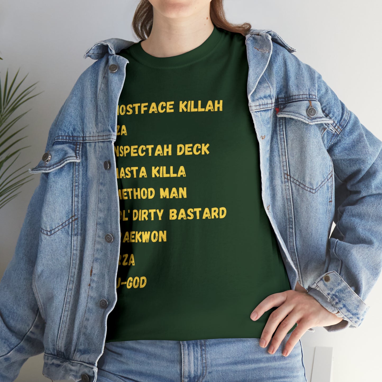 Wu-Unisex Heavy Cotton Tee