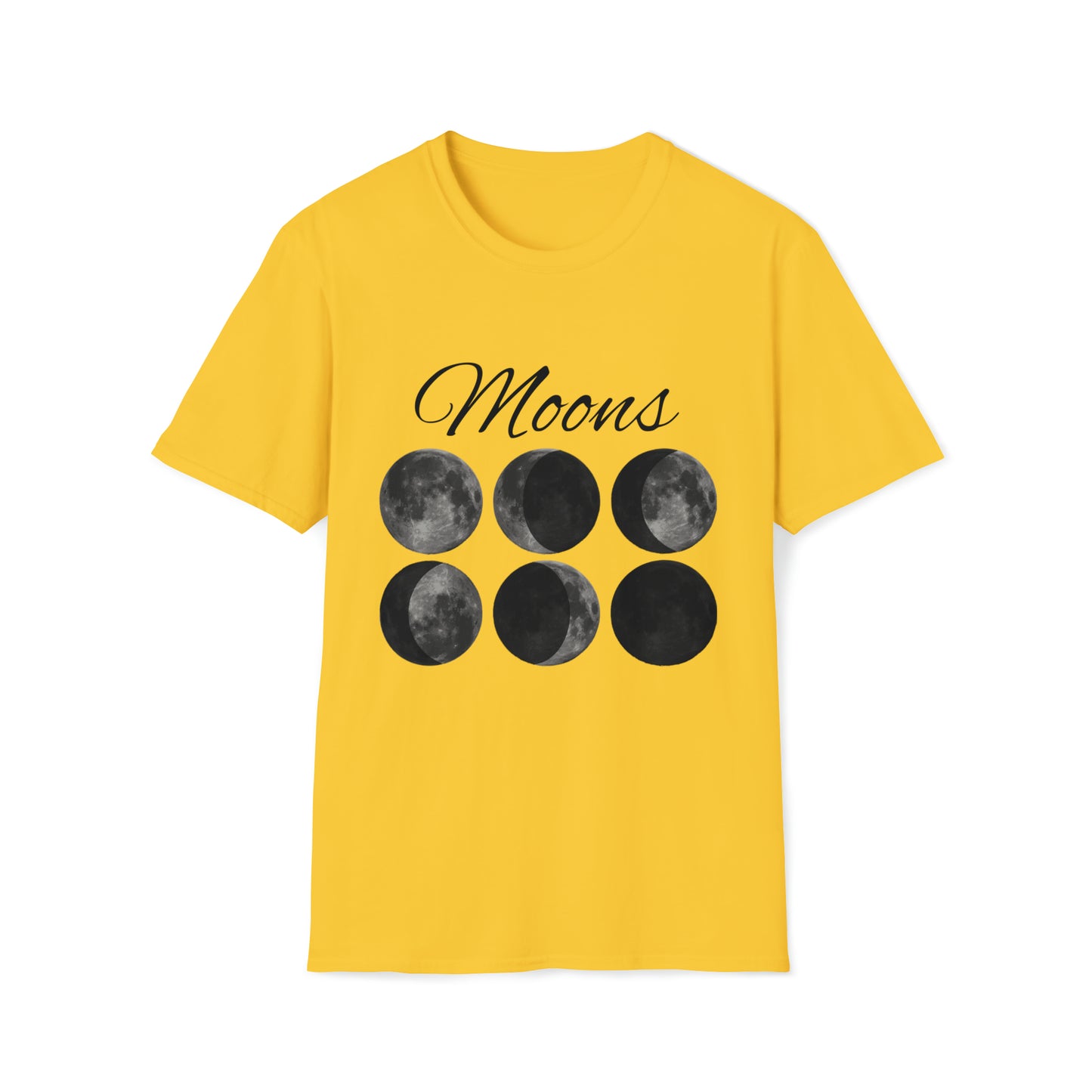Moons Astrology 001 - Unisex Softstyle T-Shirt