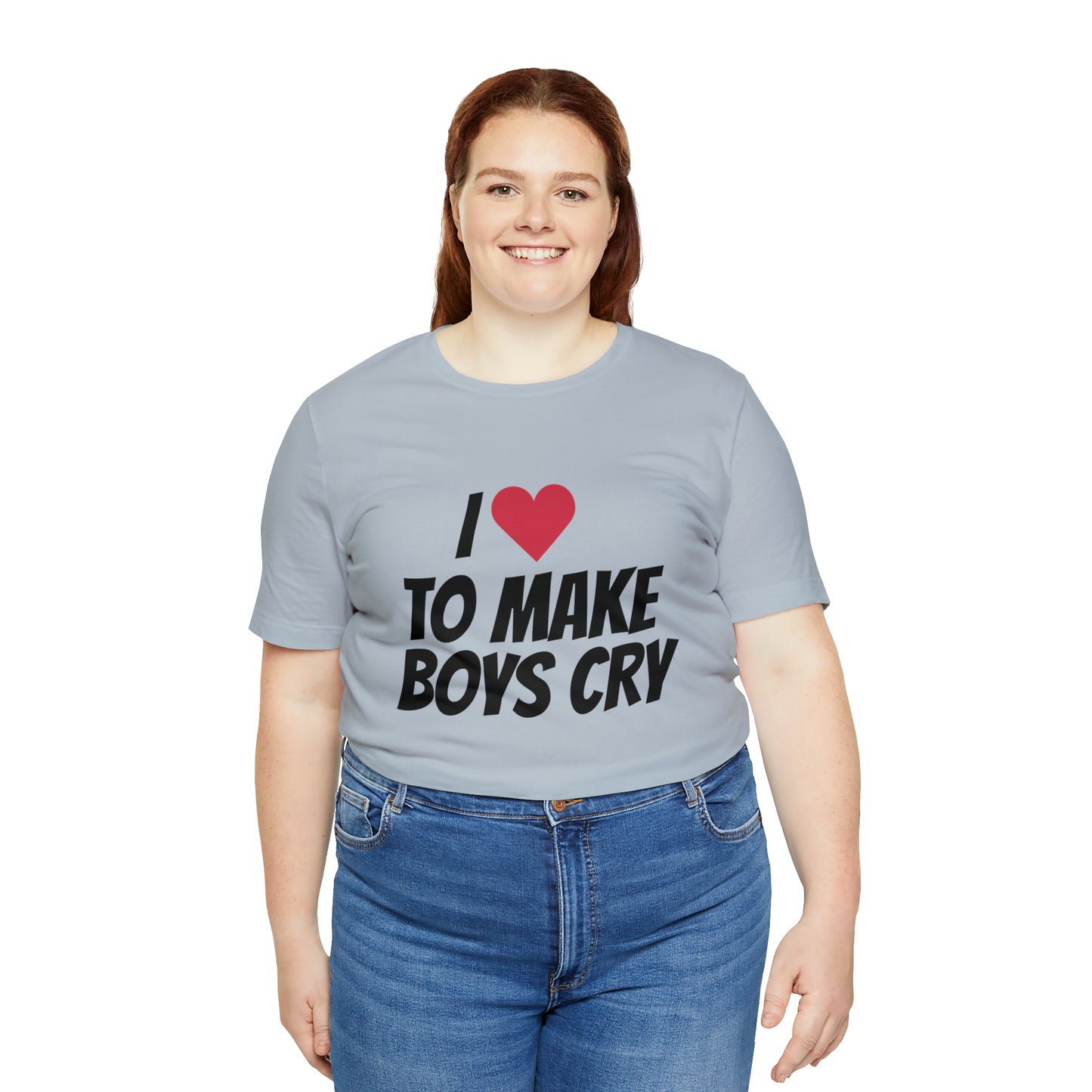 Make Boys Cry - Unisex Jersey Short Sleeve Tee