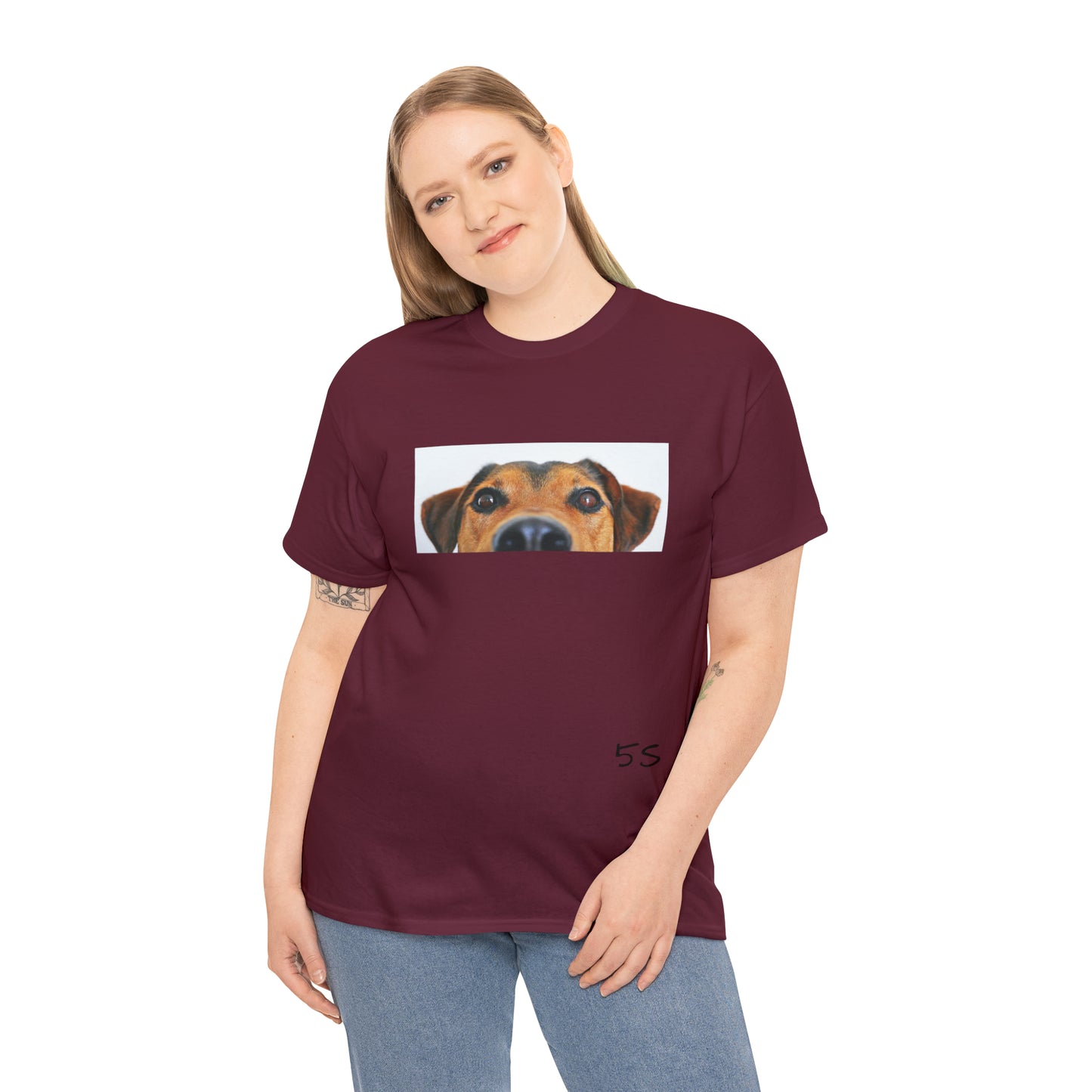 Dog Eyes Unisex Heavy Cotton Tee
