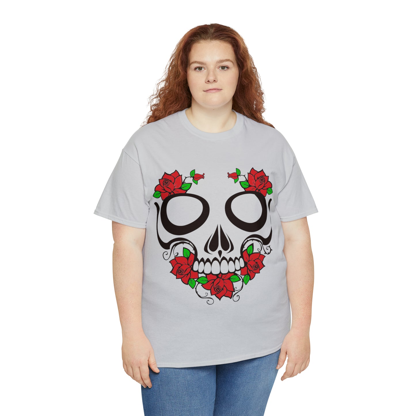 Halloween Day of the Dead 01 - Unisex Heavy Cotton Tee