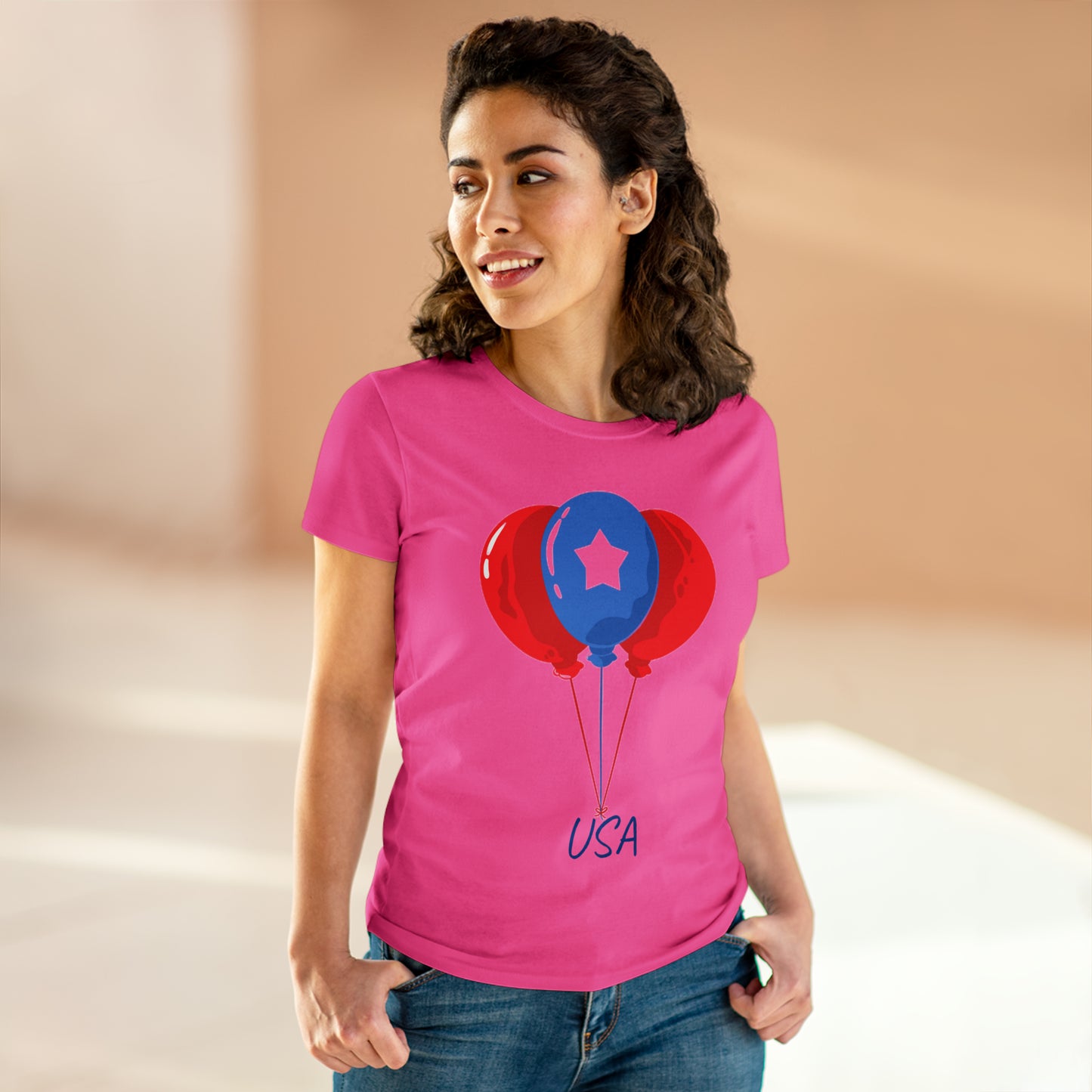 Celebrating Labor Day #2 - Women's Midweight Cotton Tee