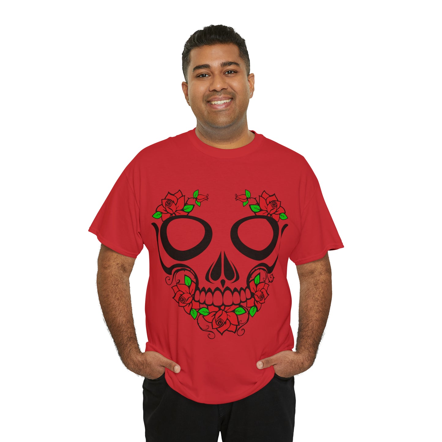 Halloween Day of the Dead 01 - Unisex Heavy Cotton Tee