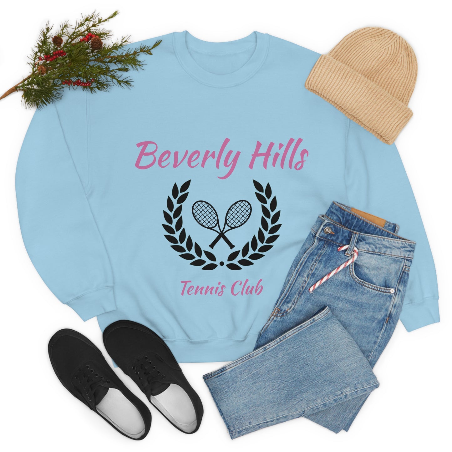 Beverly Hills Club 90210 - Heavy Crewneck Sweatshirt