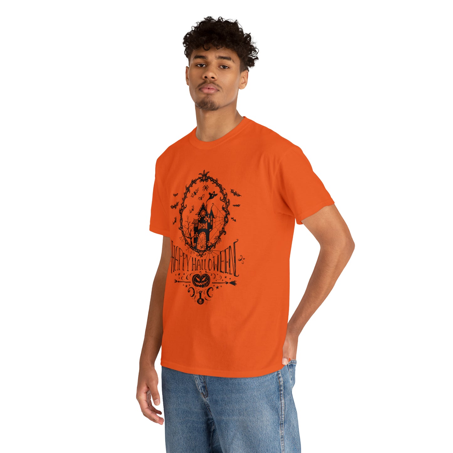 Halloween Happy Halloween - Unisex Heavy Cotton Tee