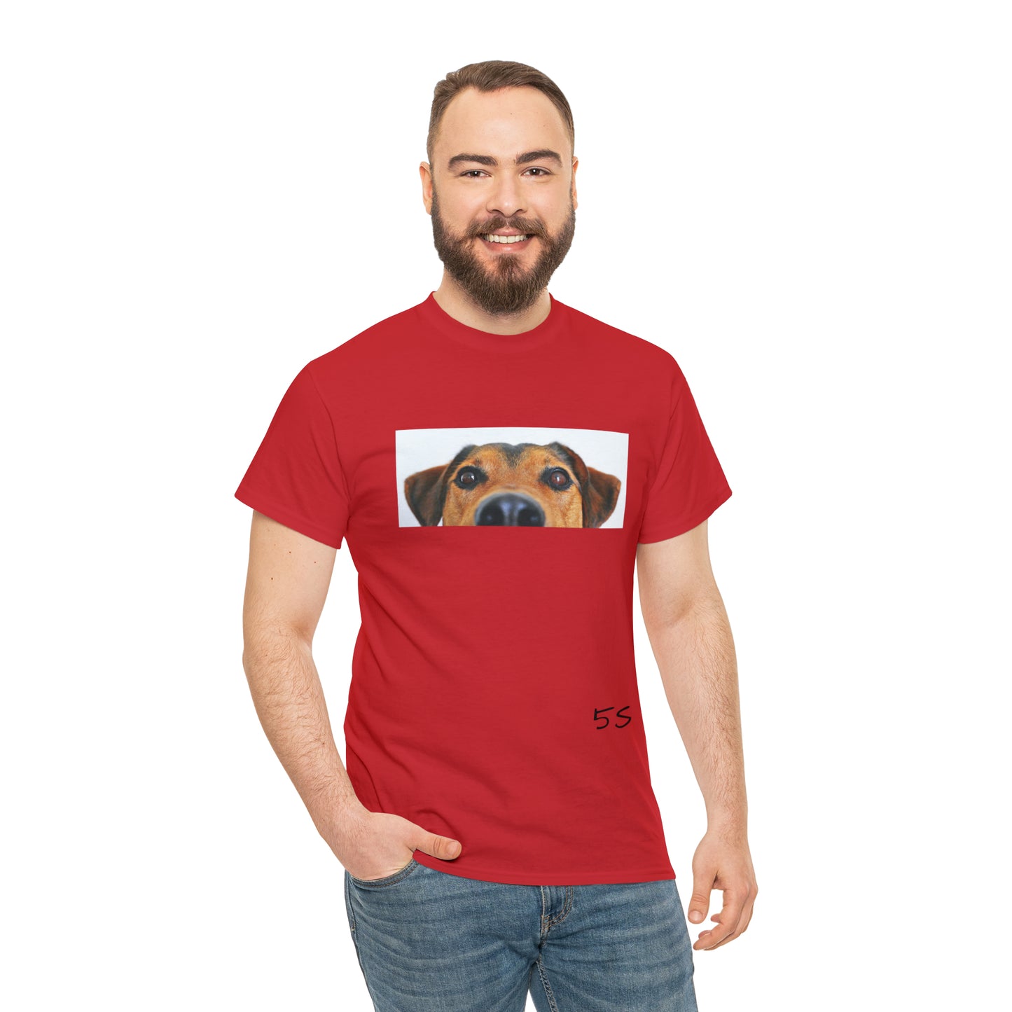 Dog Eyes Unisex Heavy Cotton Tee