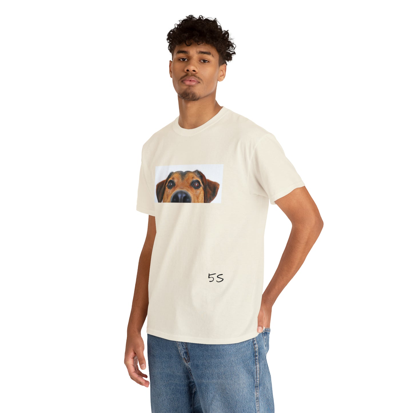Dog Eyes Unisex Heavy Cotton Tee