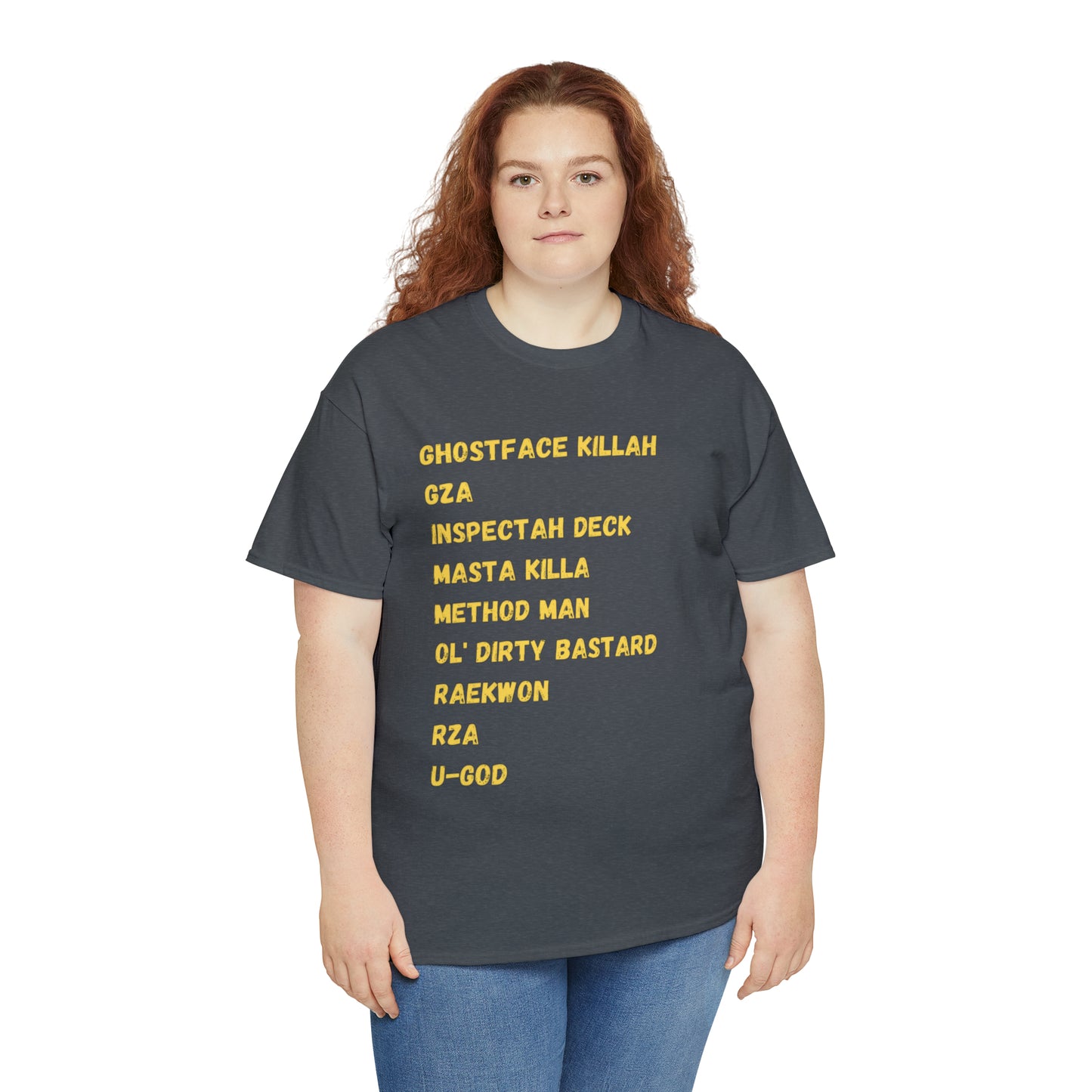 Wu-Unisex Heavy Cotton Tee