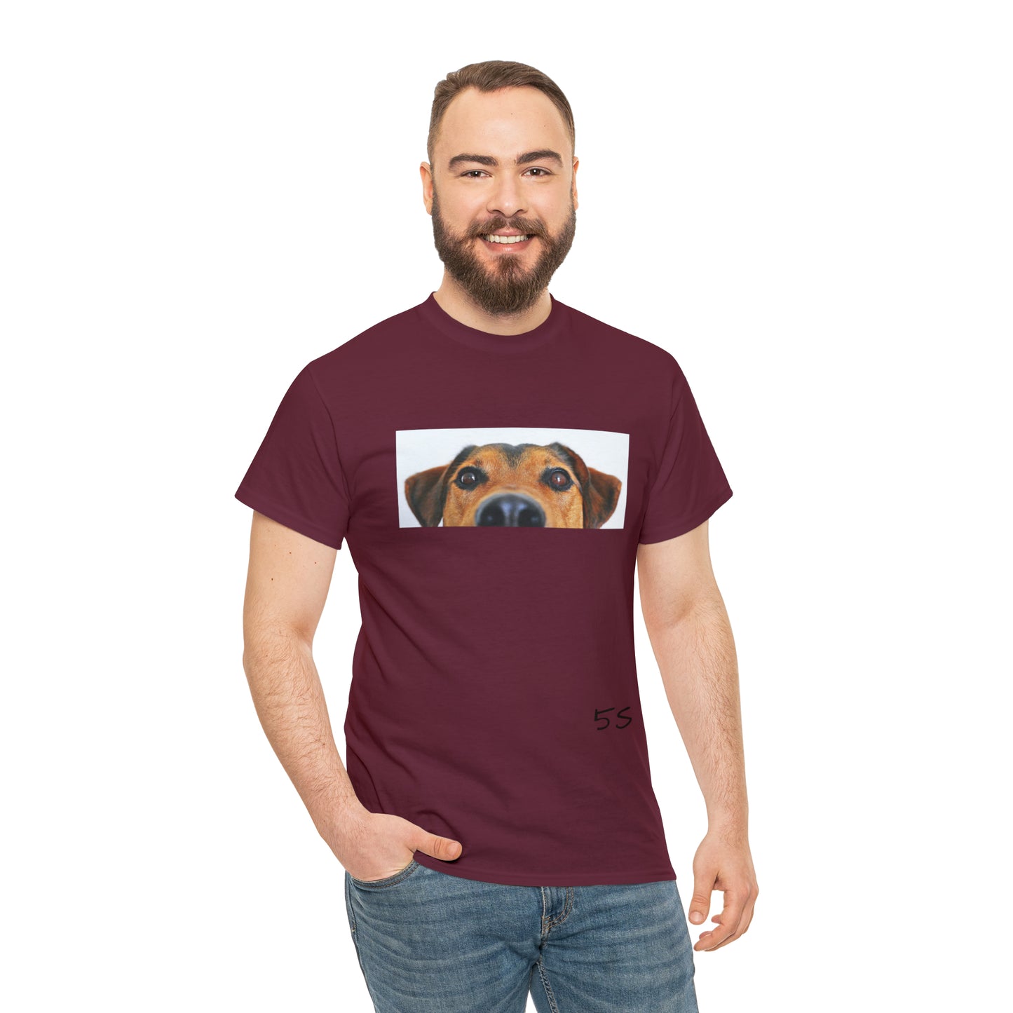 Dog Eyes Unisex Heavy Cotton Tee