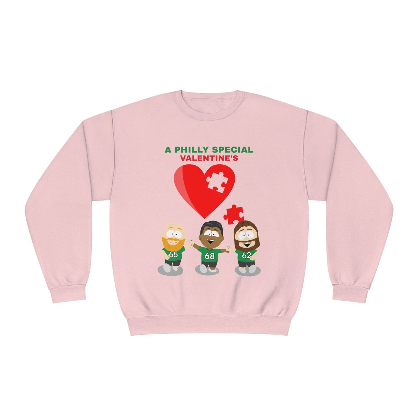 Philadelphia Eagles Valentine's Day 02 - Unisex Sweatshirt