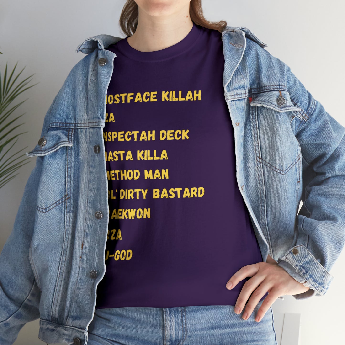Wu-Unisex Heavy Cotton Tee