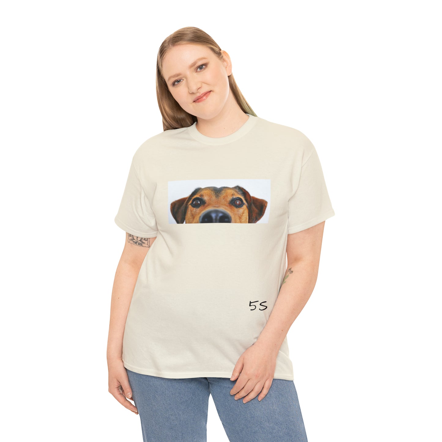 Dog Eyes Unisex Heavy Cotton Tee