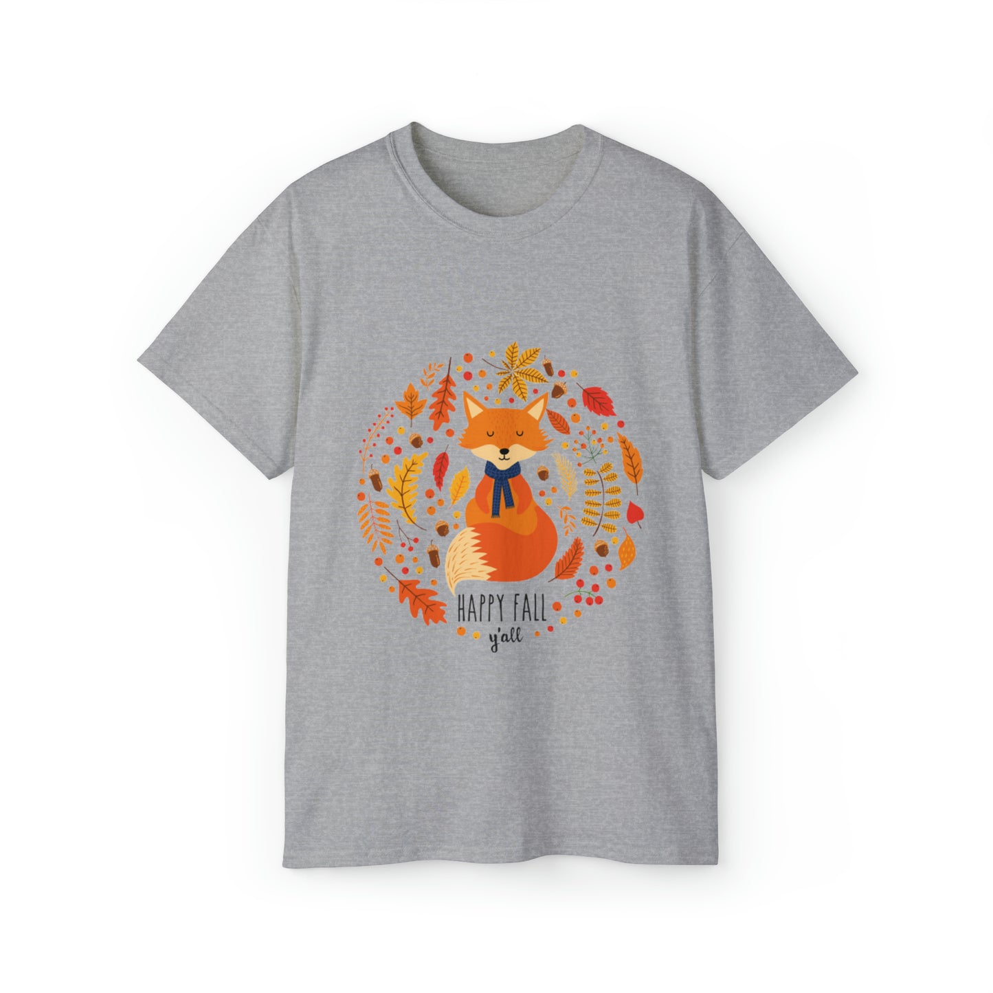 Autumn Happy Fall Yall - Unisex Ultra Cotton Tee