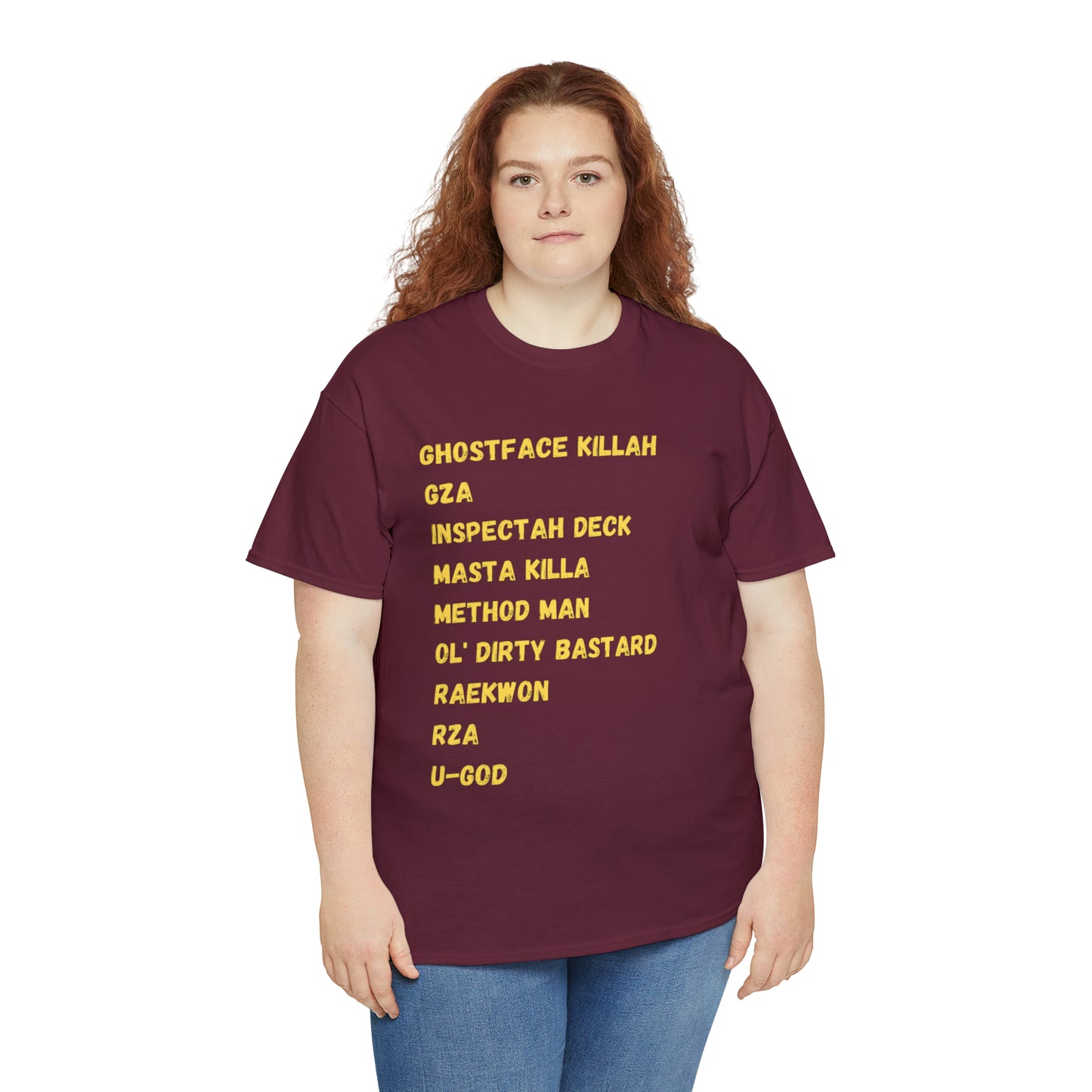 Wu-Unisex Heavy Cotton Tee