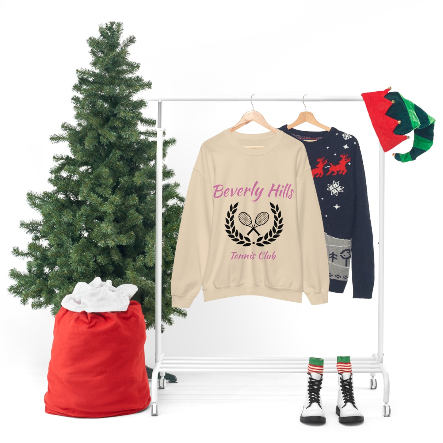 Beverly Hills Club 90210 - Heavy Crewneck Sweatshirt