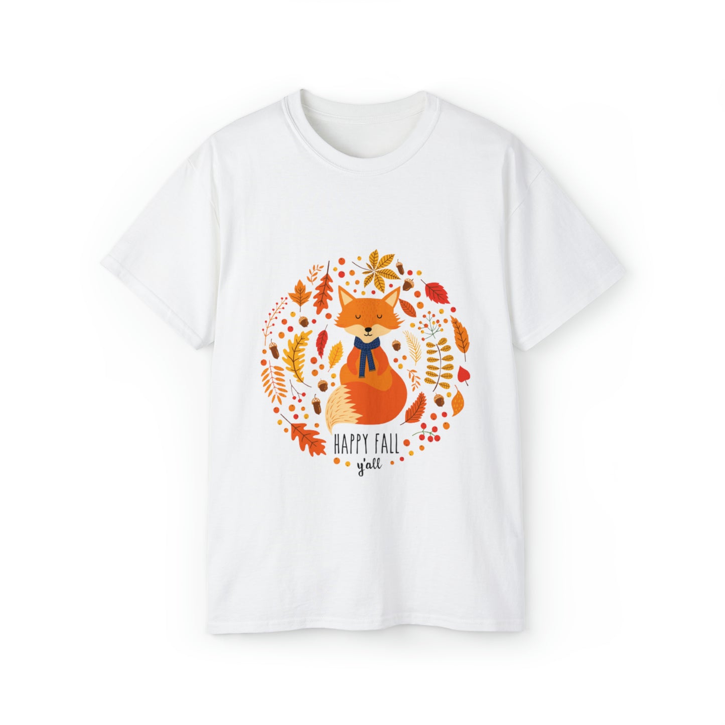 Autumn Happy Fall Yall - Unisex Ultra Cotton Tee