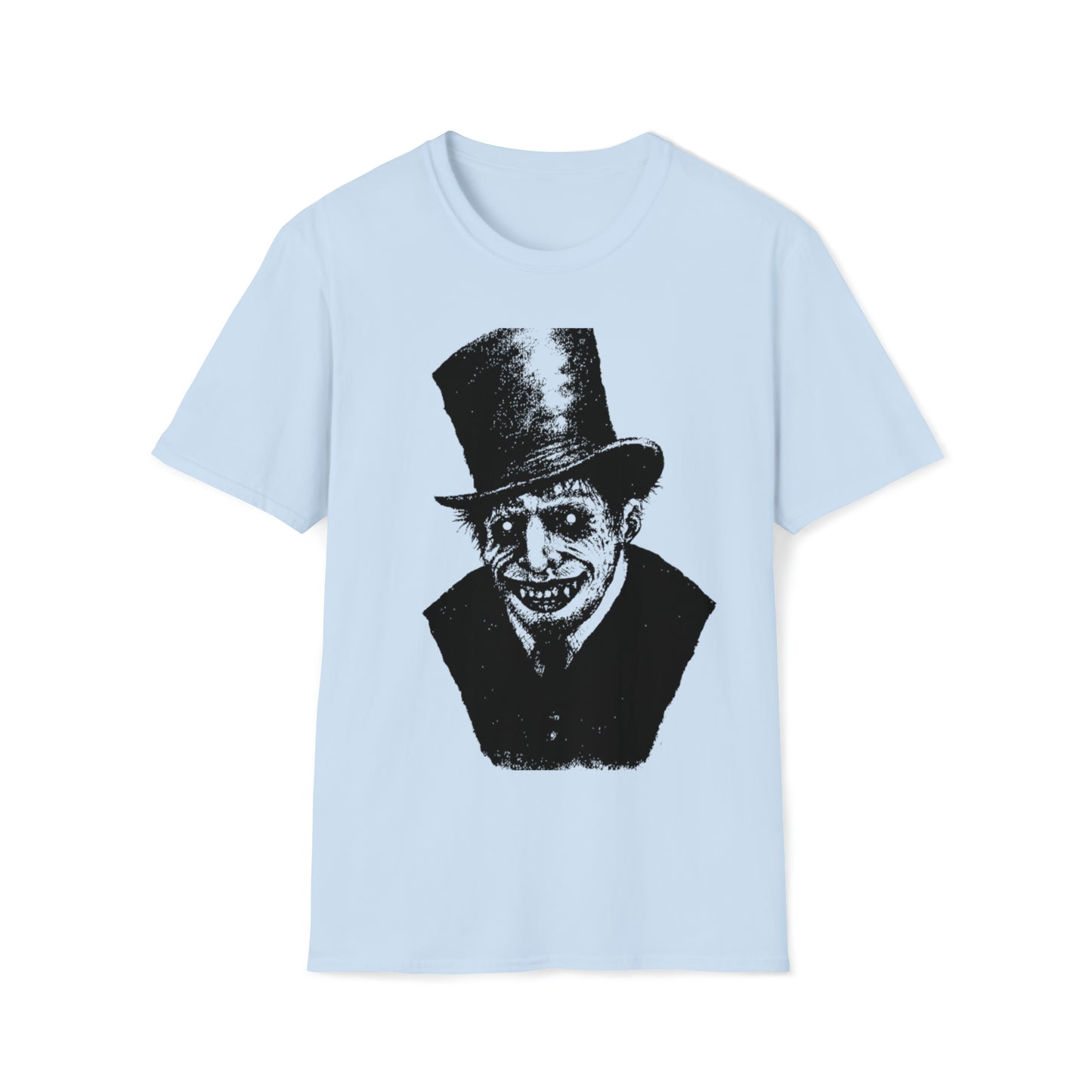 Halloween Scary Death Ghost 01 - Unisex Softstyle T-Shirt