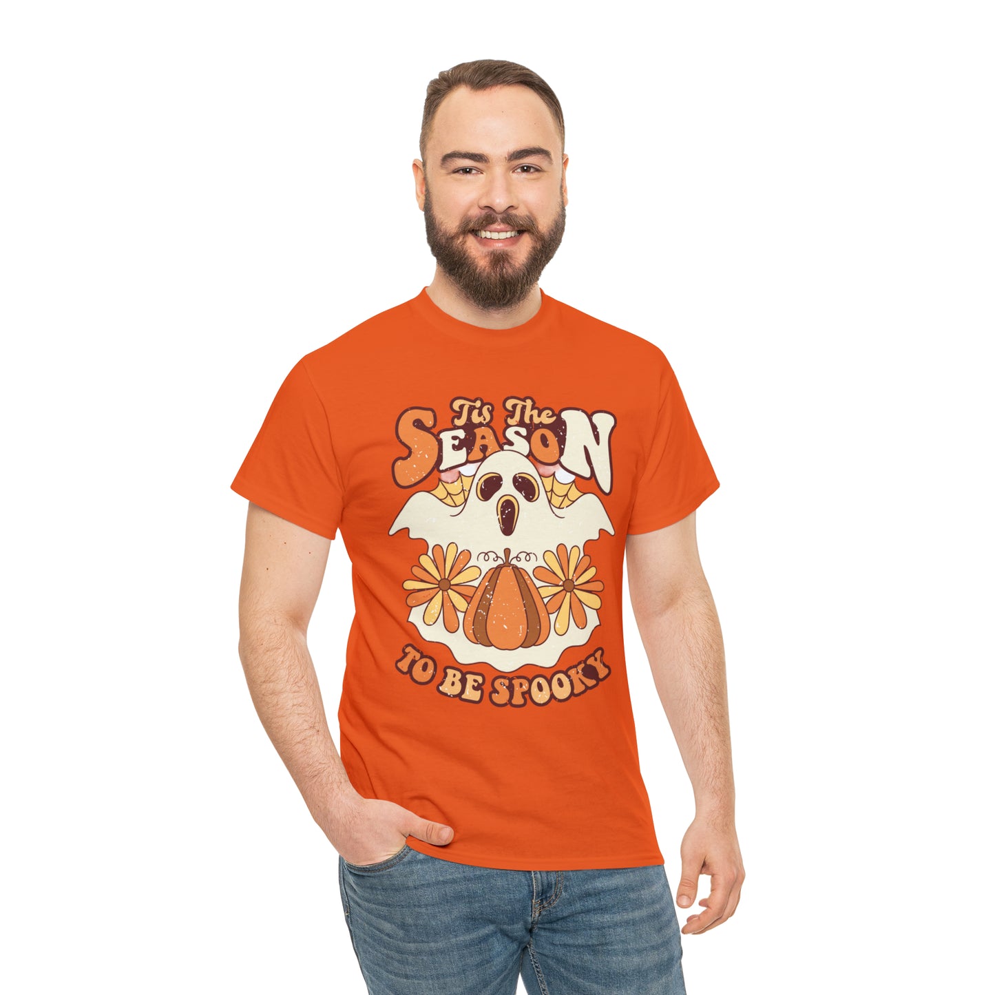 Halloween Tis the Season 01 - Unisex Heavy Cotton Tee