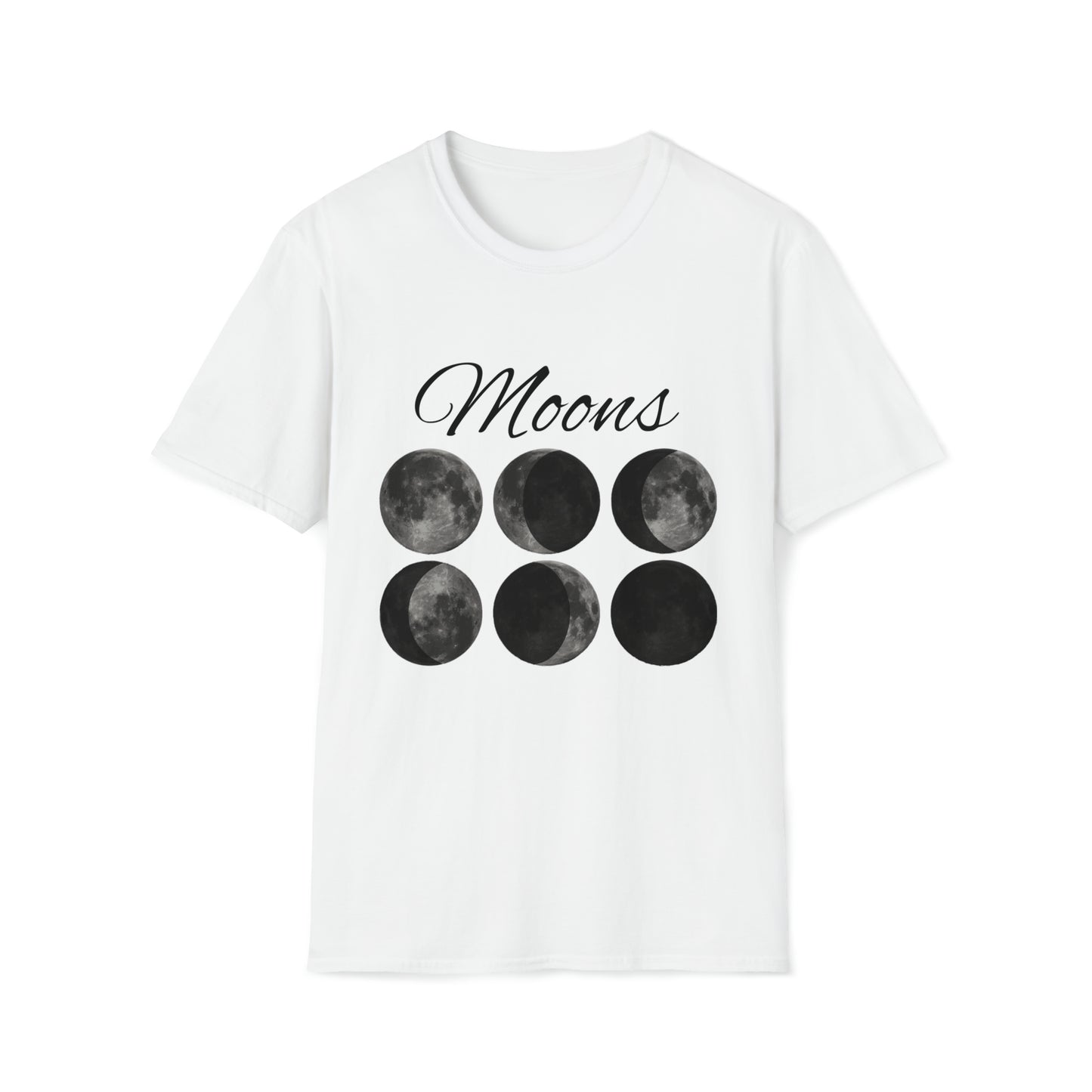Moons Astrology 001 - Unisex Softstyle T-Shirt